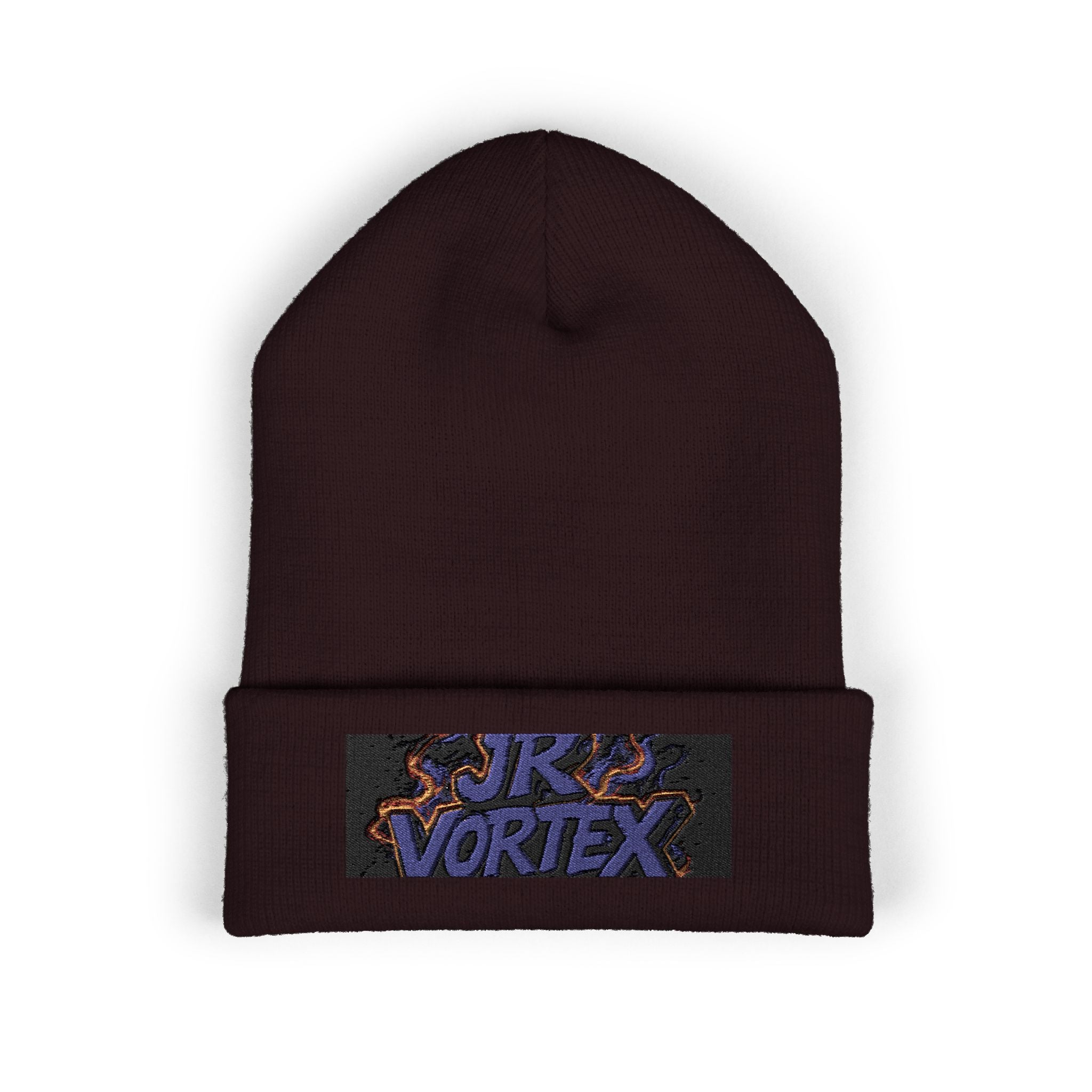 Beanie Hat Embroidered with JR Vortex Design