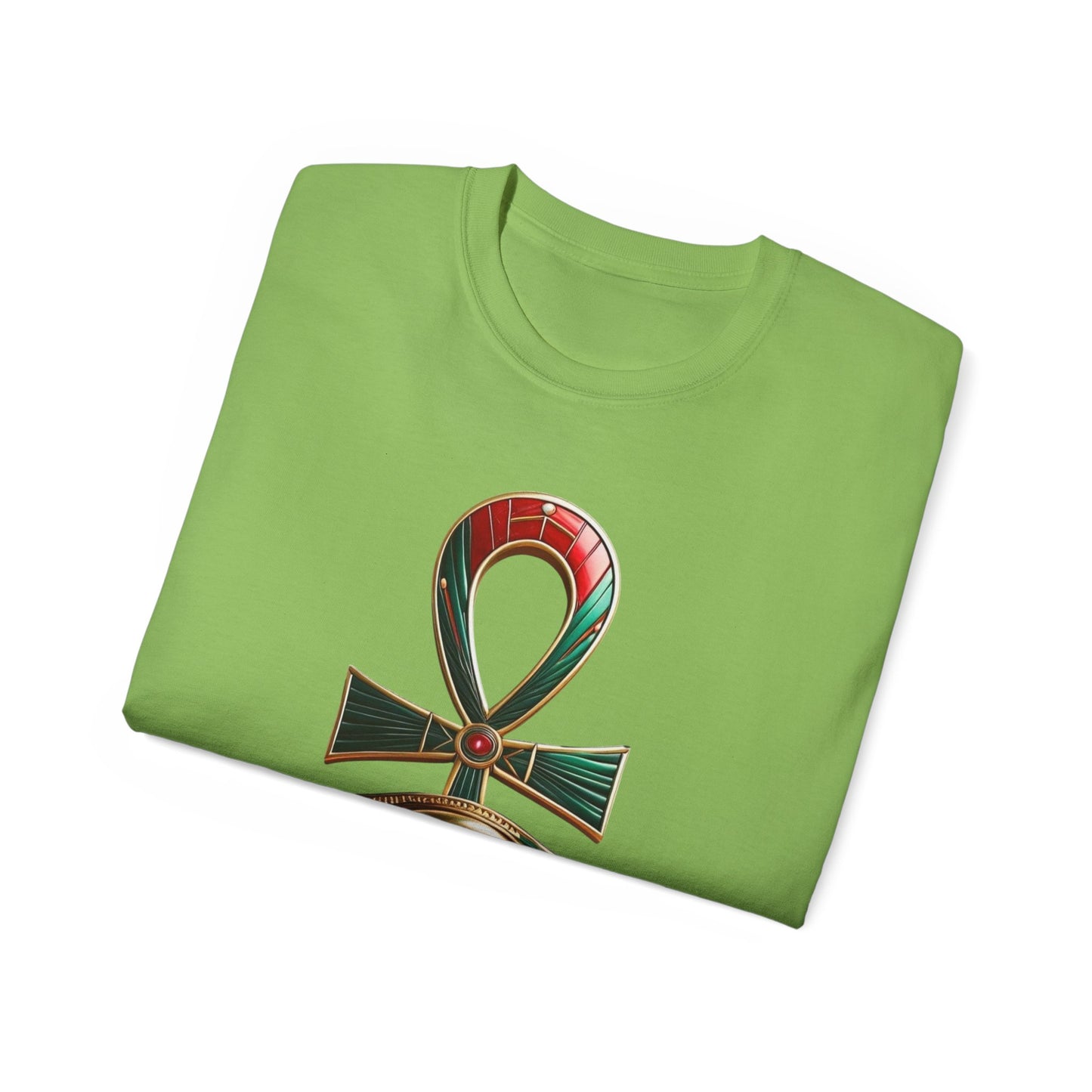 Vintage Egyptian Symbol Tee, Casual Unisex Shirt, Gifts for Historians, Unique Statement Tee, Festival Wear