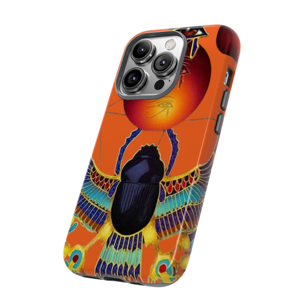 Egyptian-Inspired Phone Case, Tough Phone Cover, Unique Protective Case, Gift for Her, Vibrant Egyptian Art