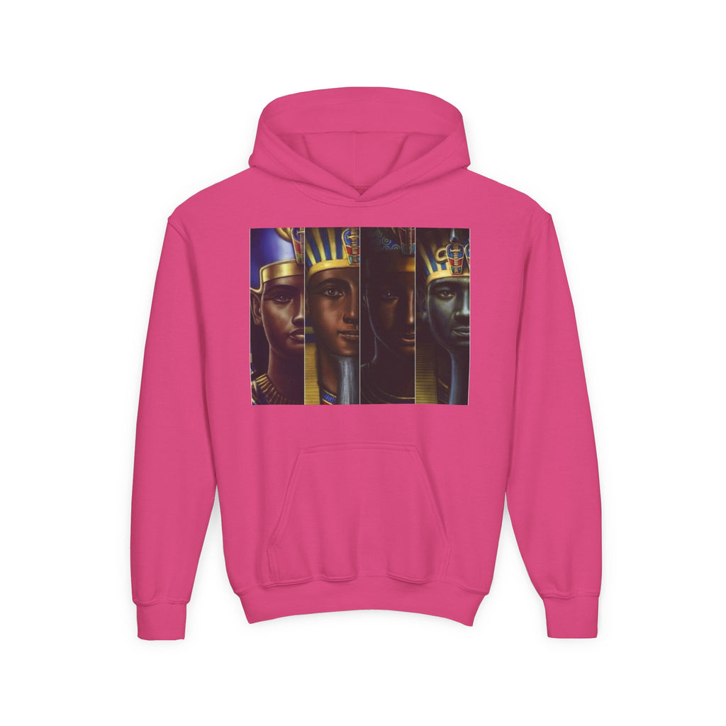 Egyptian Kings Youth Hooded Sweatshirt - Stylish and Comfortable