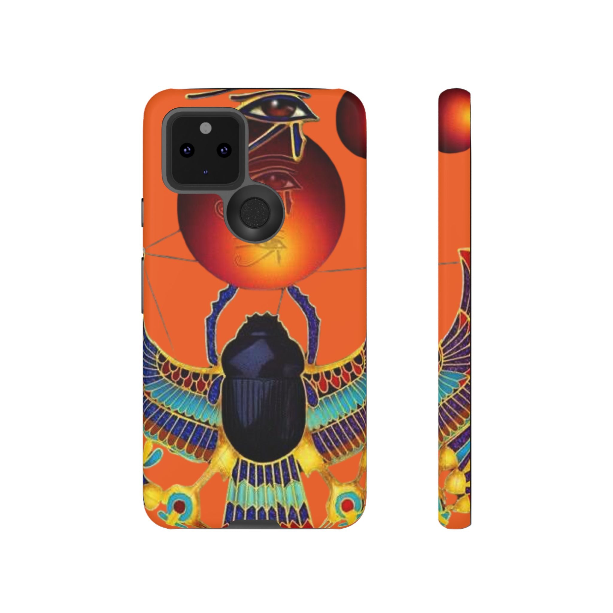 Egyptian-Inspired Phone Case, Tough Phone Cover, Unique Protective Case, Gift for Her, Vibrant Egyptian Art