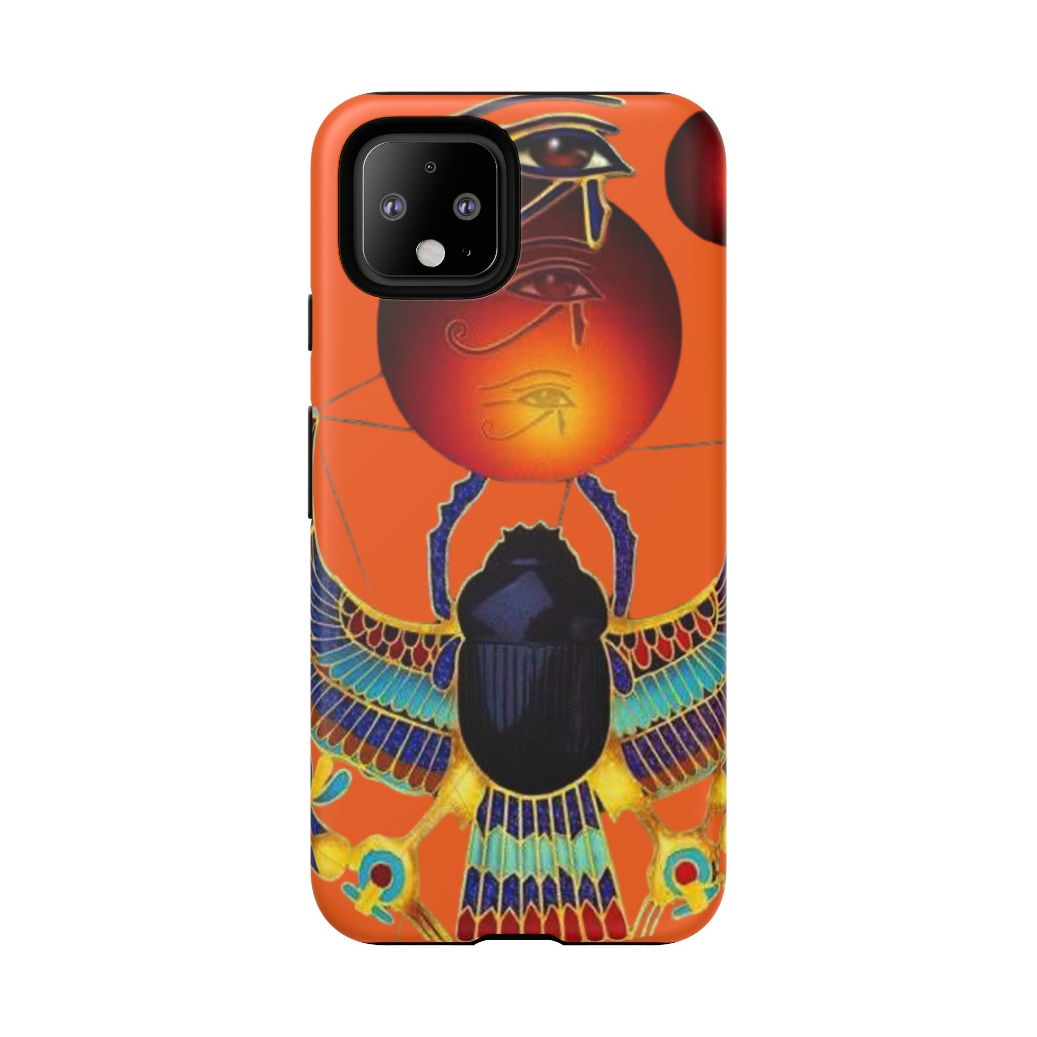 Egyptian-Inspired Phone Case, Tough Phone Cover, Unique Protective Case, Gift for Her, Vibrant Egyptian Art
