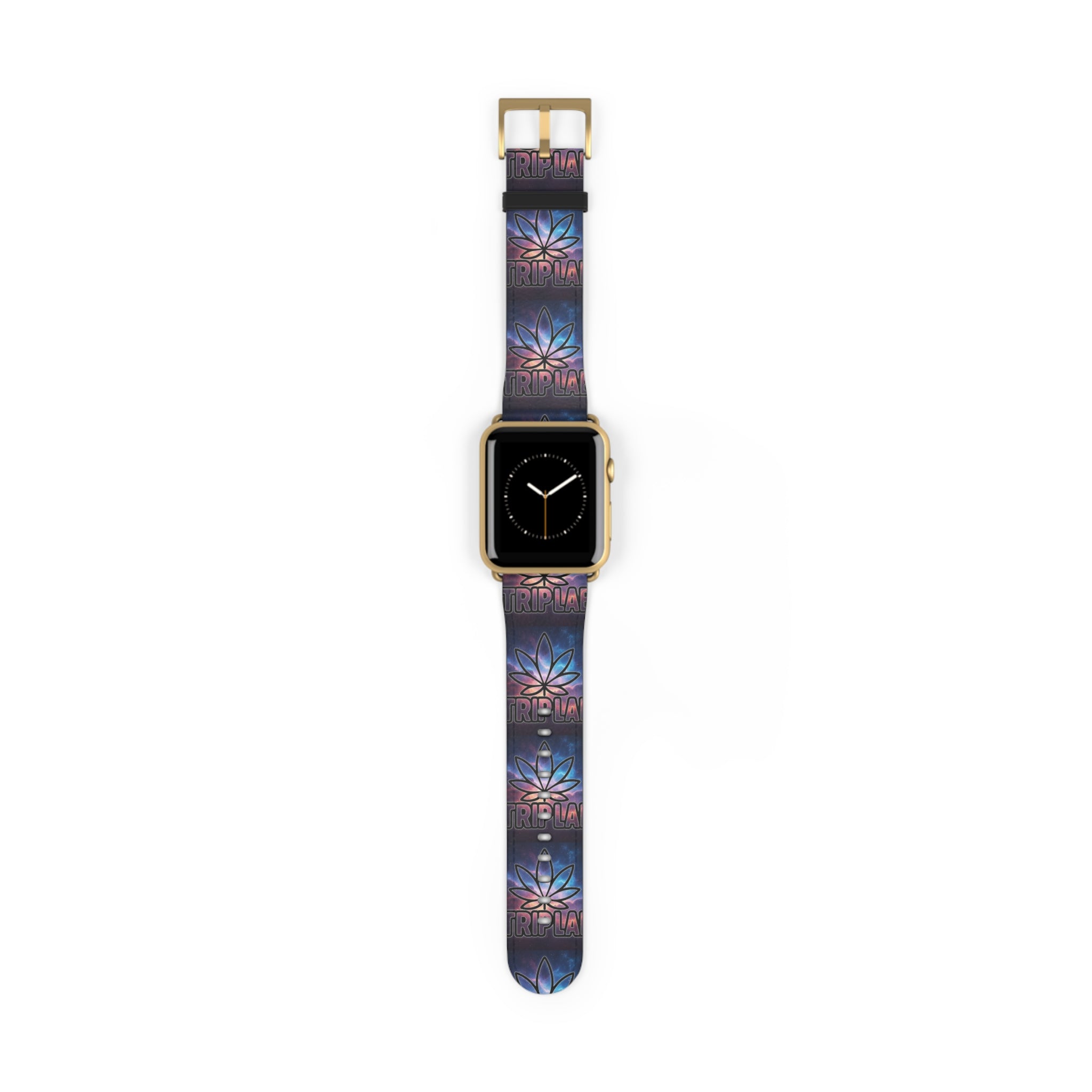 Fireworks Lotus Watch Band — Floral Galaxy Apple Watch Strap