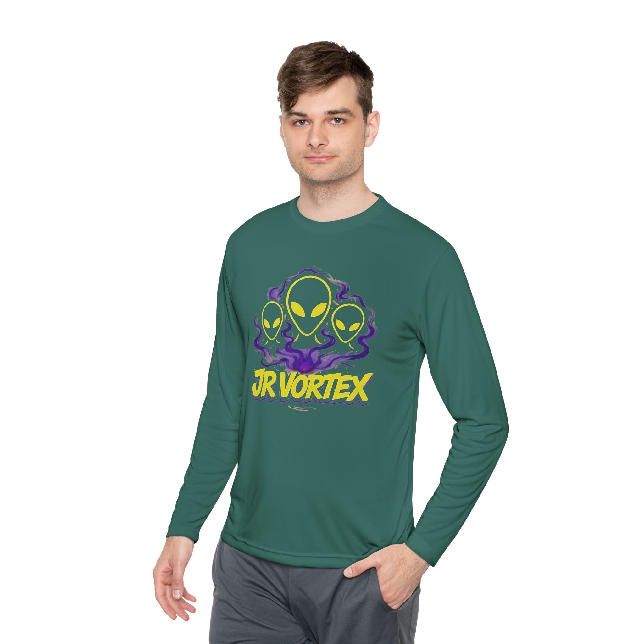 JR Vortex Alien Unisex Lightweight Long Sleeve Tee