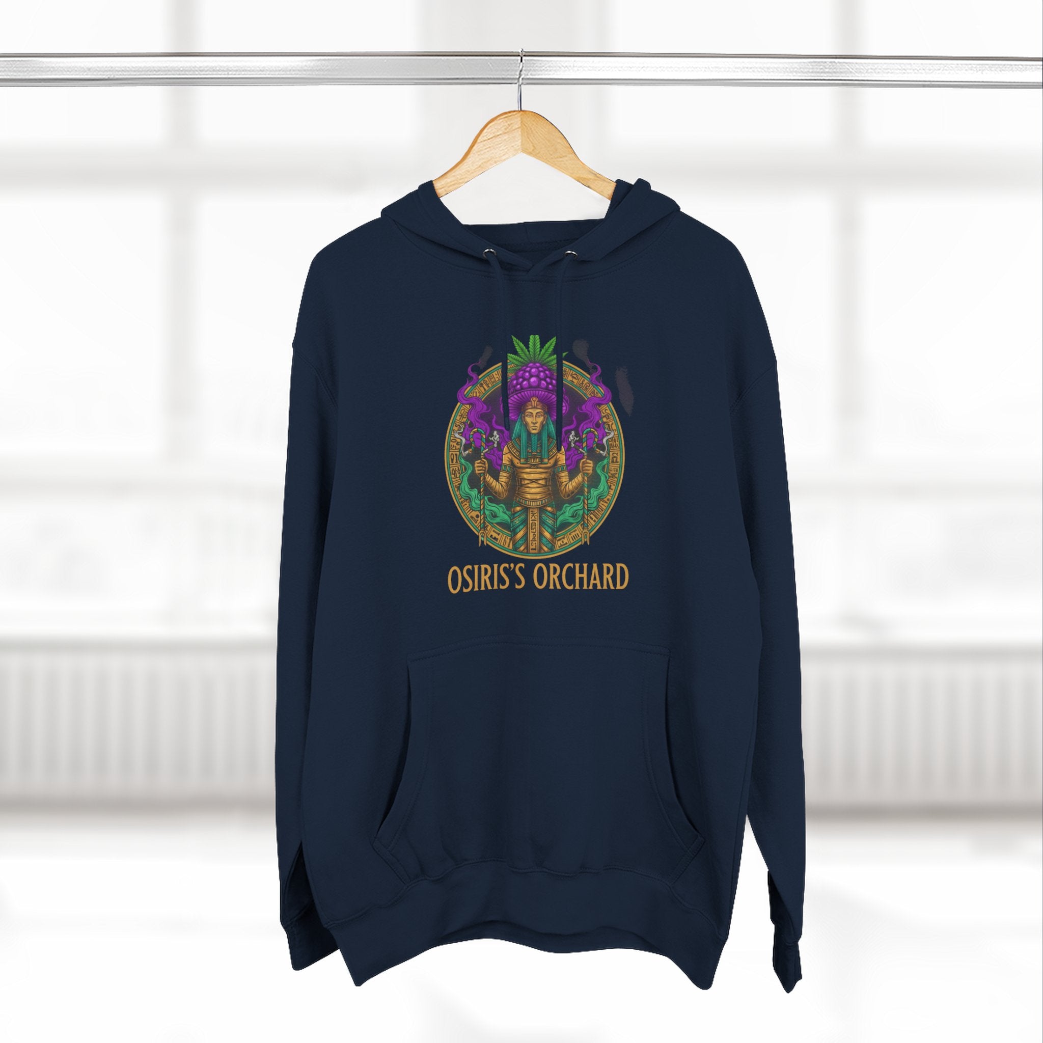 Osiris's Orchard Hoodie – Egyptian Mythology Graphic Pullover