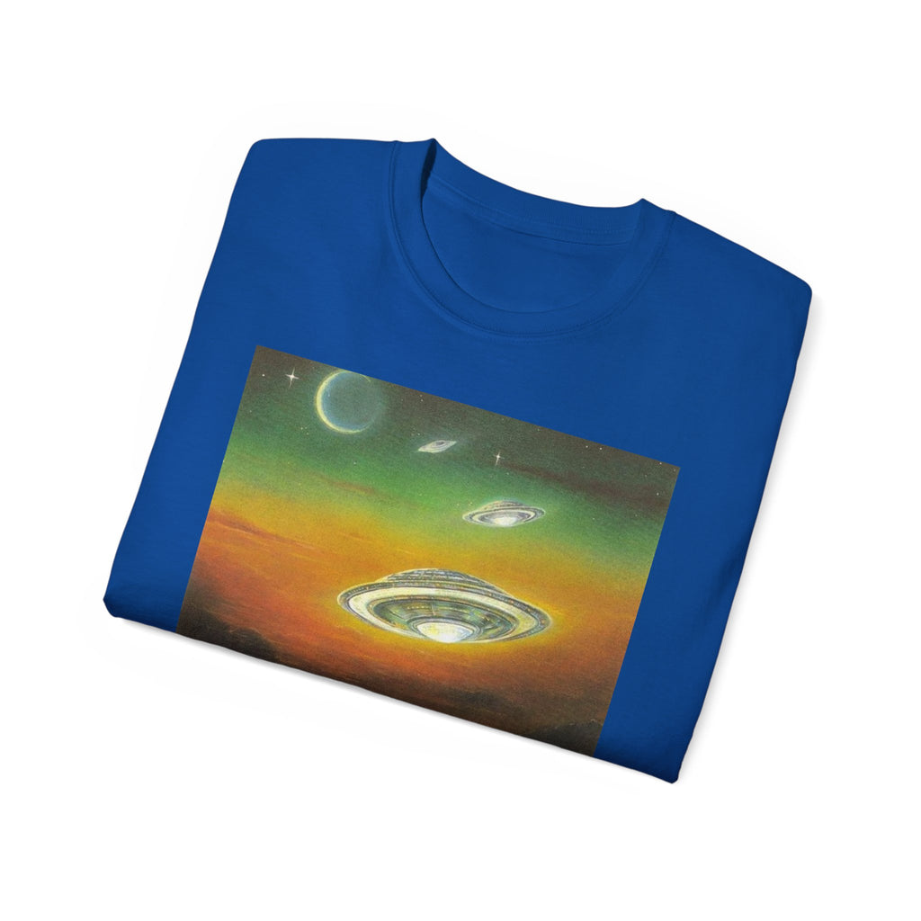 T-Shirt Dolphins UFOs Unisex Tee