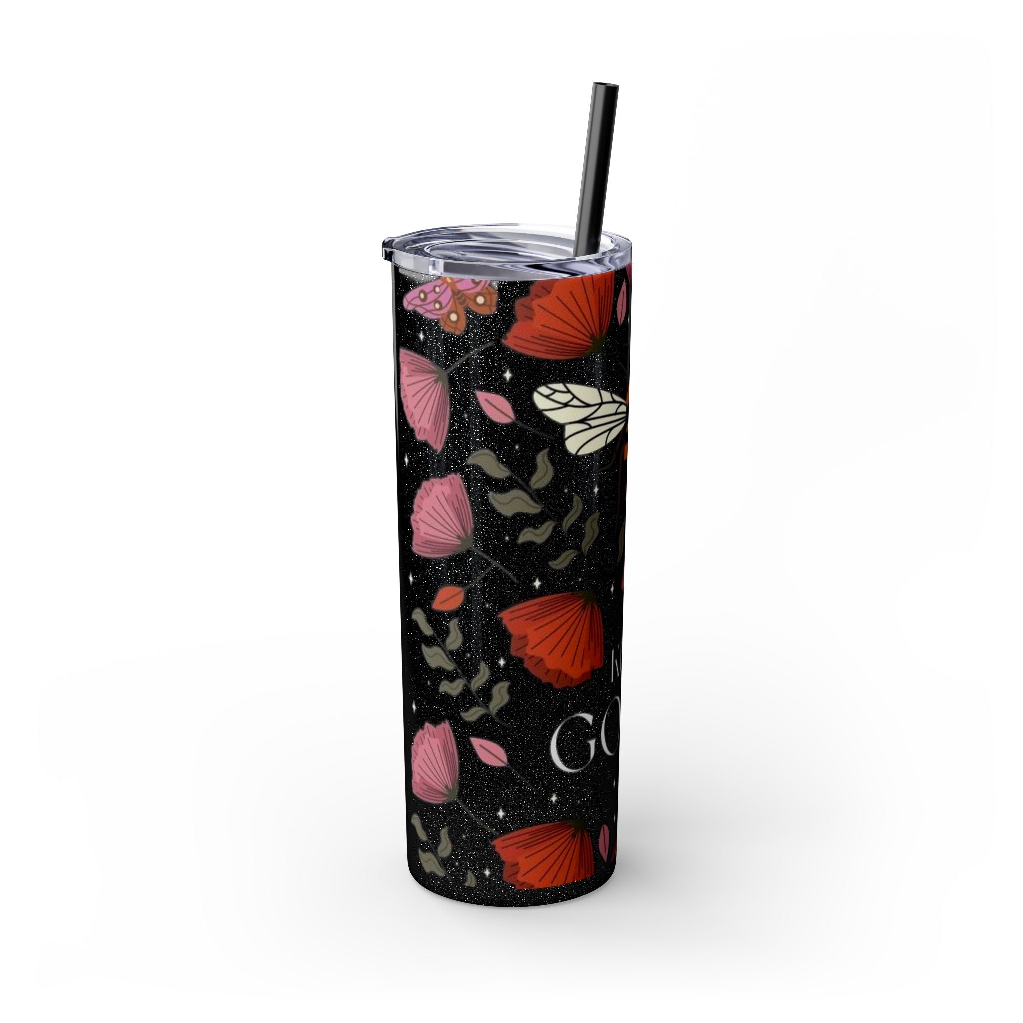Skinny Tumbler with Straw, 20oz