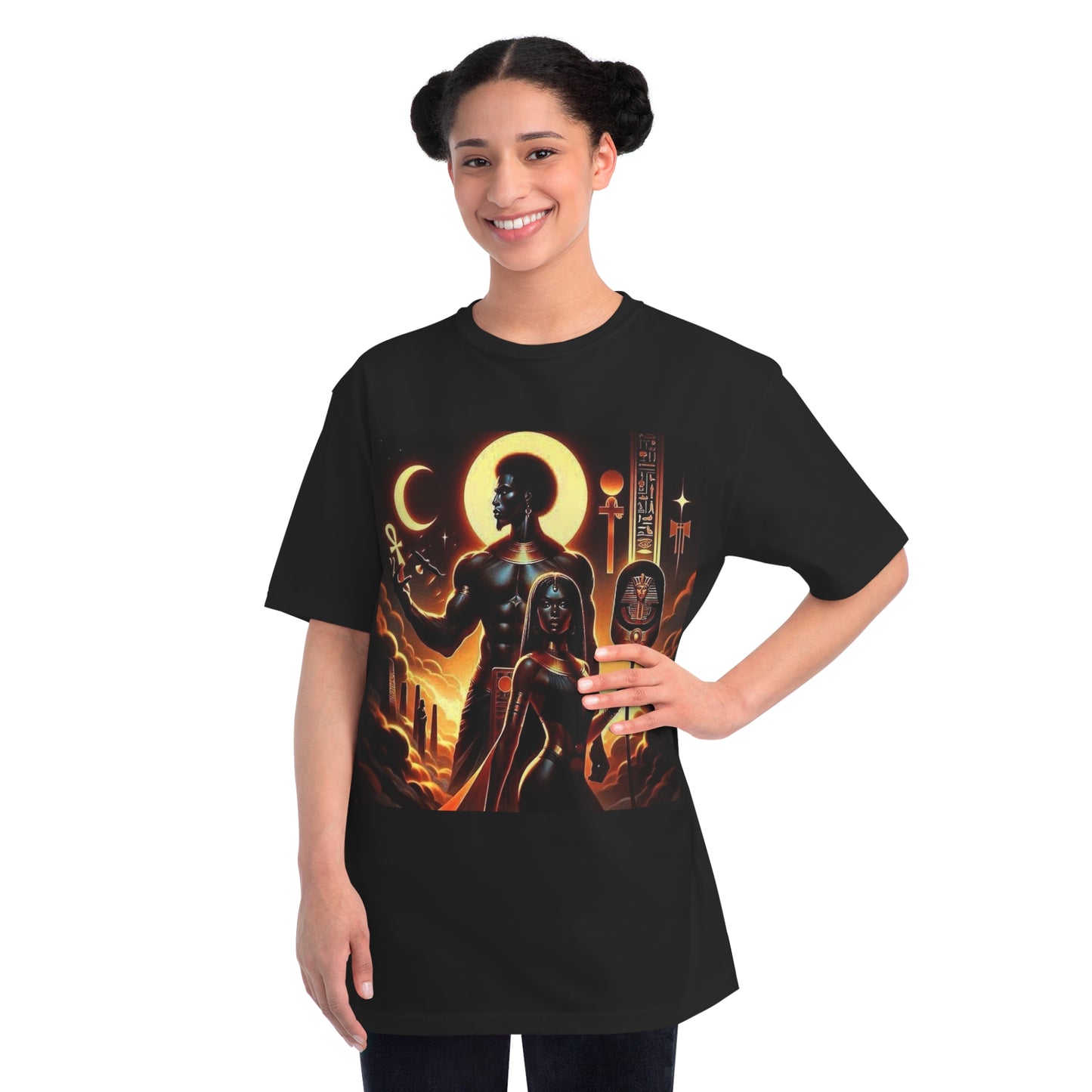 Vibrant Afrocentric Unisex T-Shirt, Cultural Pride Tee, Affirmation Clothing, Gift for Him/Her, Black History T-Shirt