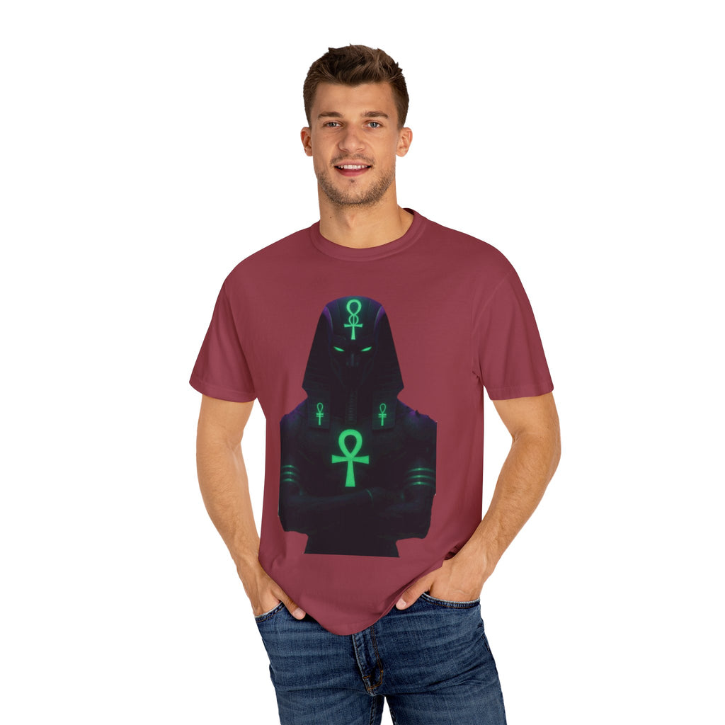 Mystical Ankh Graphic T-Shirt, Unisex Tee, Spiritual Gift, Unique Fashion, Festival Wear, Everyday Comfort