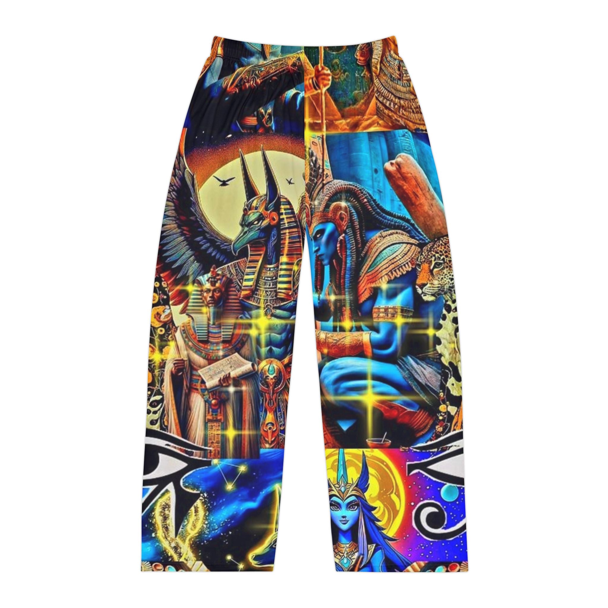 Vibrant Men's AOP Pajama Pants - Colorful Dreamy Lounge Wear, Unique Gift for Him, Cozy Sleepwear, Relaxed Fit, Perfect for Any Occasion