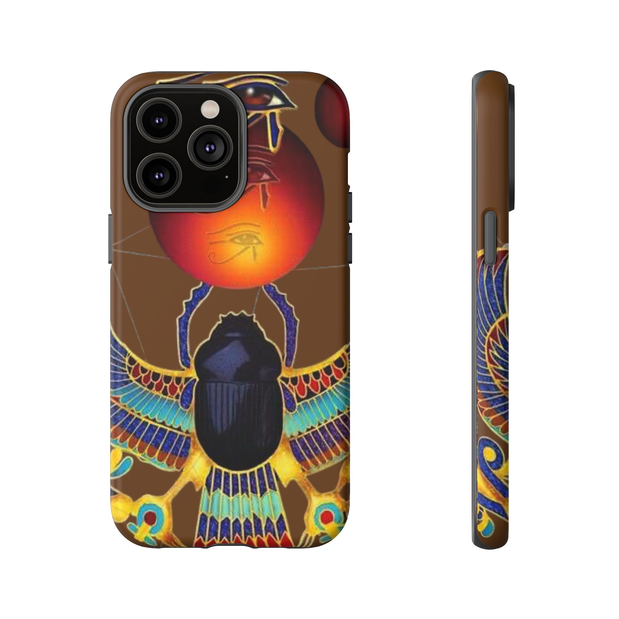 Egyptian Scarab Phone Case | Tough Cases for Unique Style, Protective Cases, Artistic Phone Covers, Gifts for Art Lovers