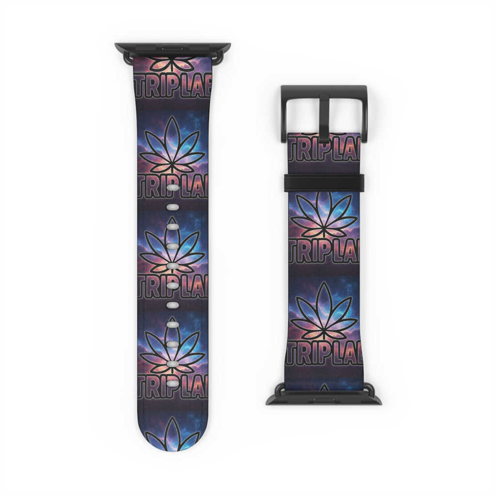 Fireworks Lotus Watch Band — Floral Galaxy Apple Watch Strap