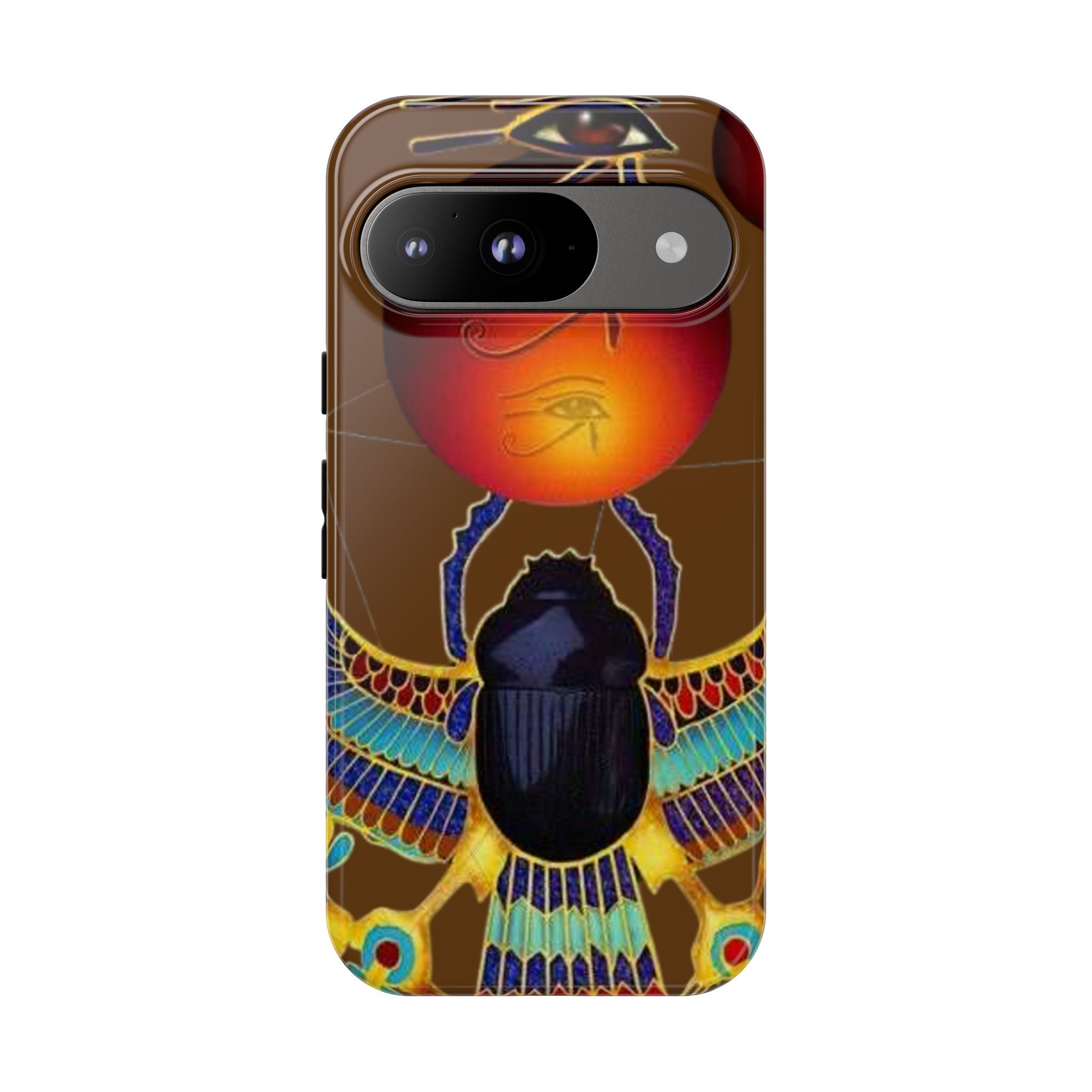 Egyptian Scarab Phone Case | Tough Cases for Unique Style, Protective Cases, Artistic Phone Covers, Gifts for Art Lovers