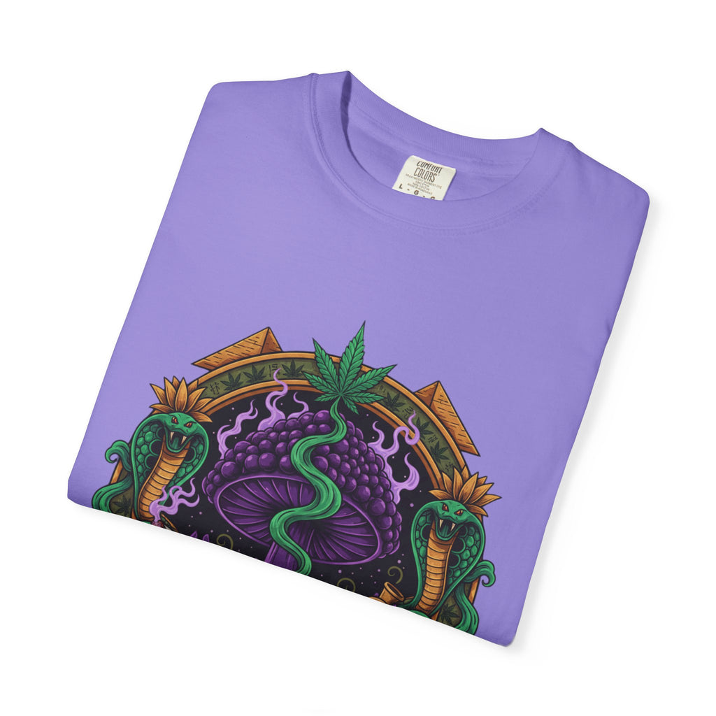 Ancient High T-Shirt — Mystical Snake & Egyptian Scarab Graphic Tee