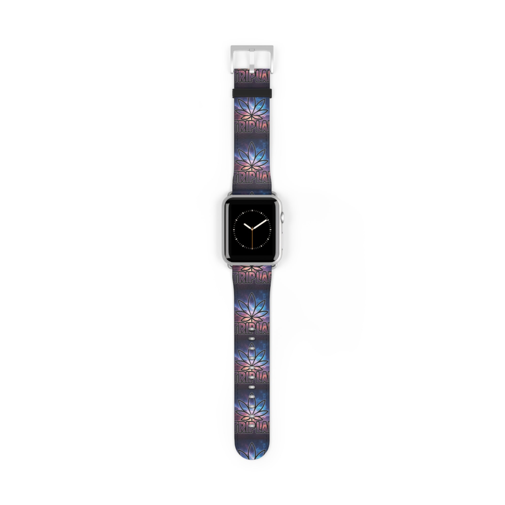 Fireworks Lotus Watch Band — Floral Galaxy Apple Watch Strap