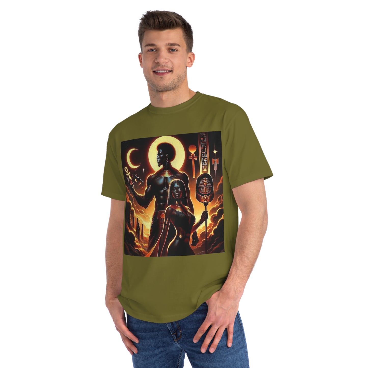 Vibrant Afrocentric Unisex T-Shirt, Cultural Pride Tee, Affirmation Clothing, Gift for Him/Her, Black History T-Shirt