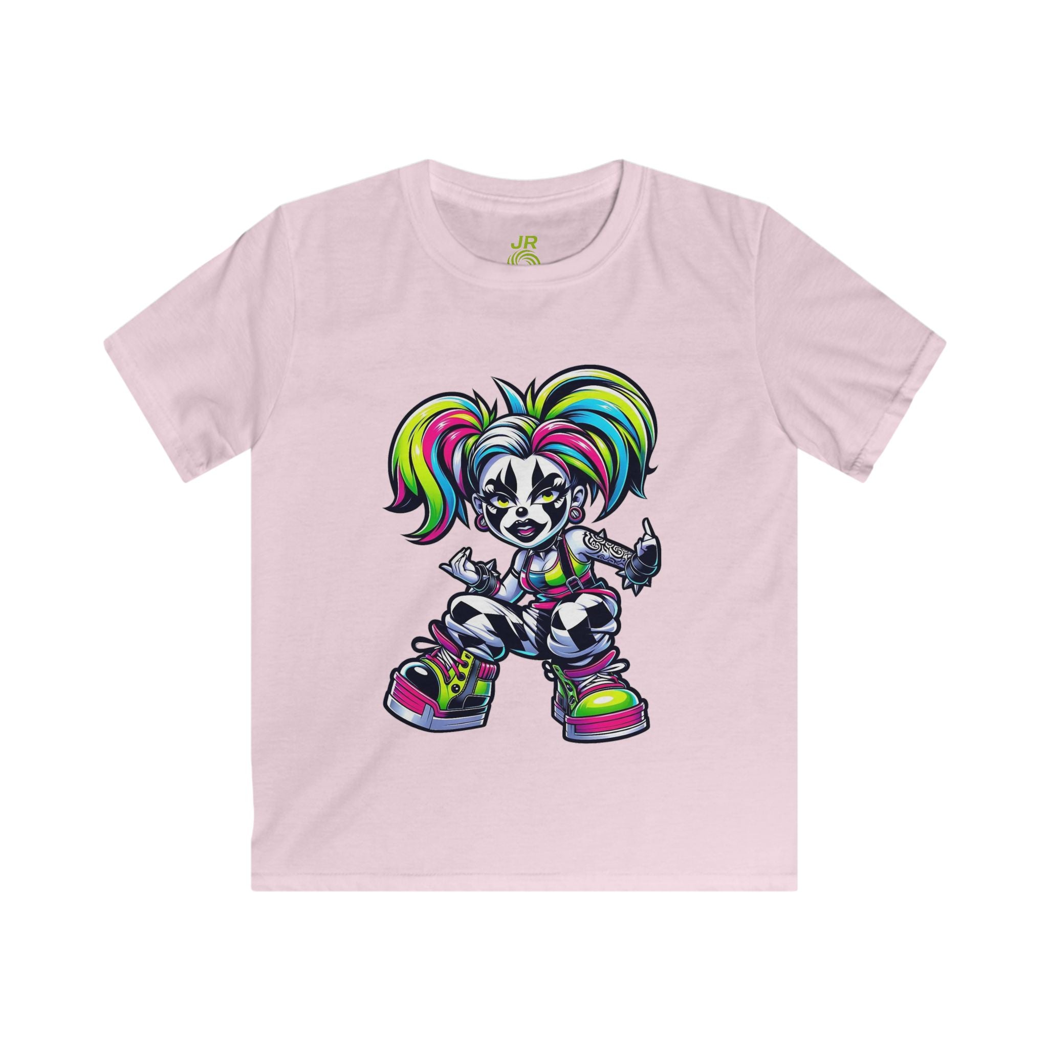 Colorful Kids Graphic Tee, Youth T-Shirt, Funky Tees for Kids, Unique Gift for Birthdays, Carnival or Halloween