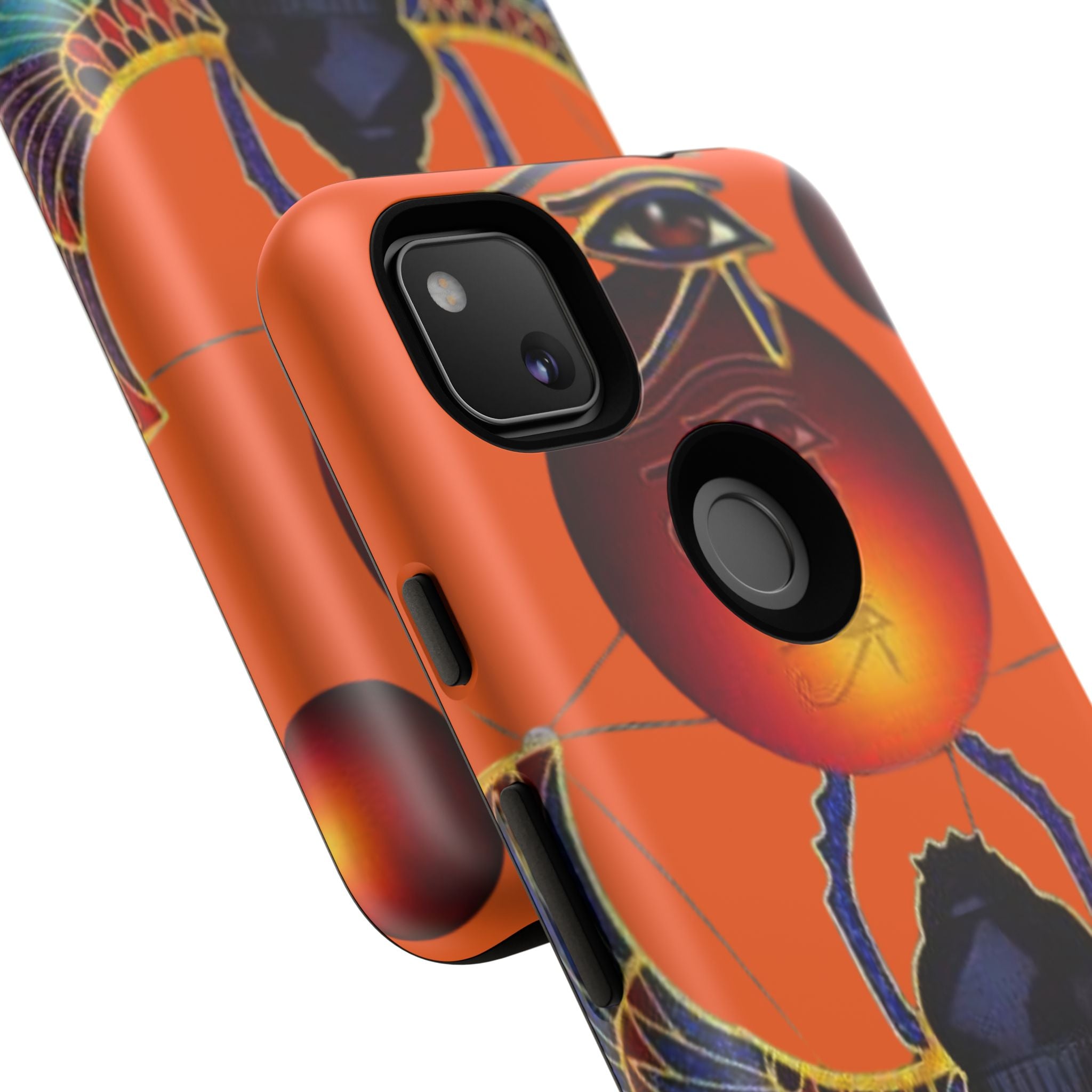 Egyptian-Inspired Phone Case, Tough Phone Cover, Unique Protective Case, Gift for Her, Vibrant Egyptian Art