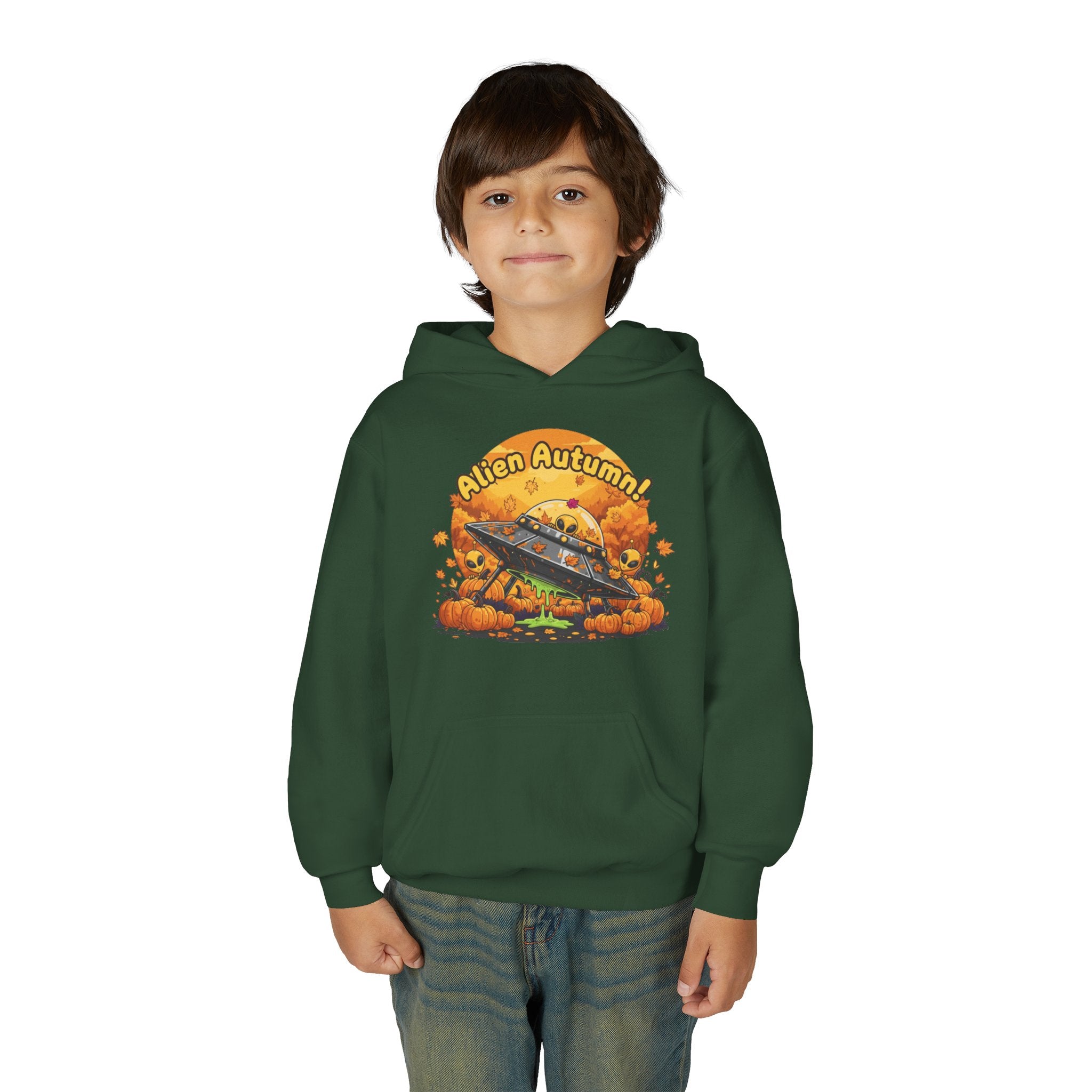 Youth Heavy Blend Hooded Sweatshirt