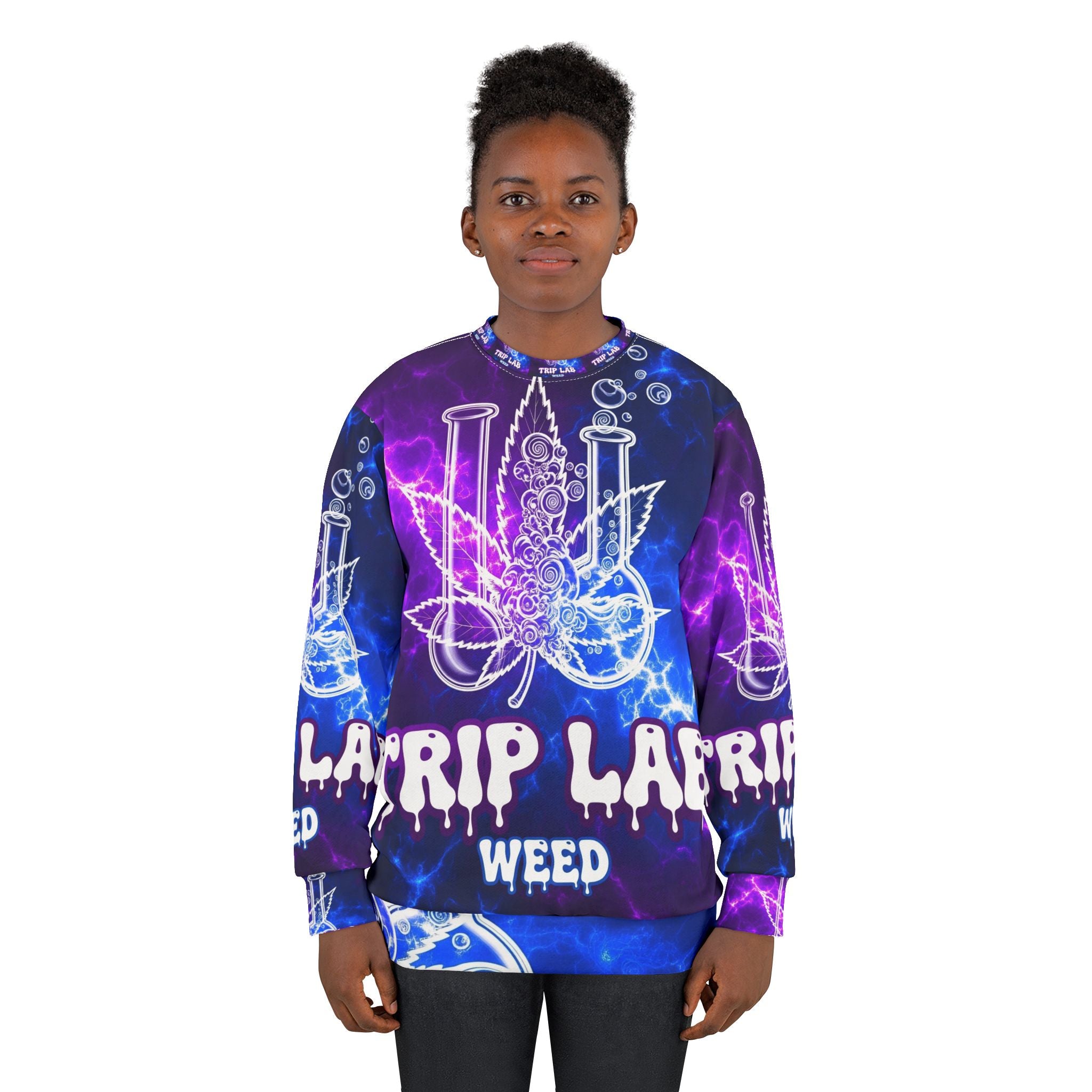 Trip Lab weed Sweatshirt (AOP)