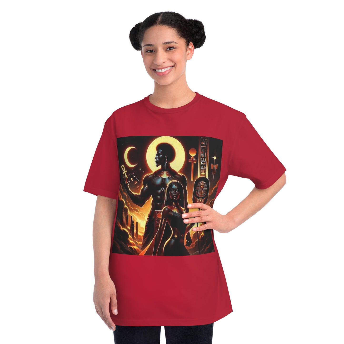 Vibrant Afrocentric Unisex T-Shirt, Cultural Pride Tee, Affirmation Clothing, Gift for Him/Her, Black History T-Shirt