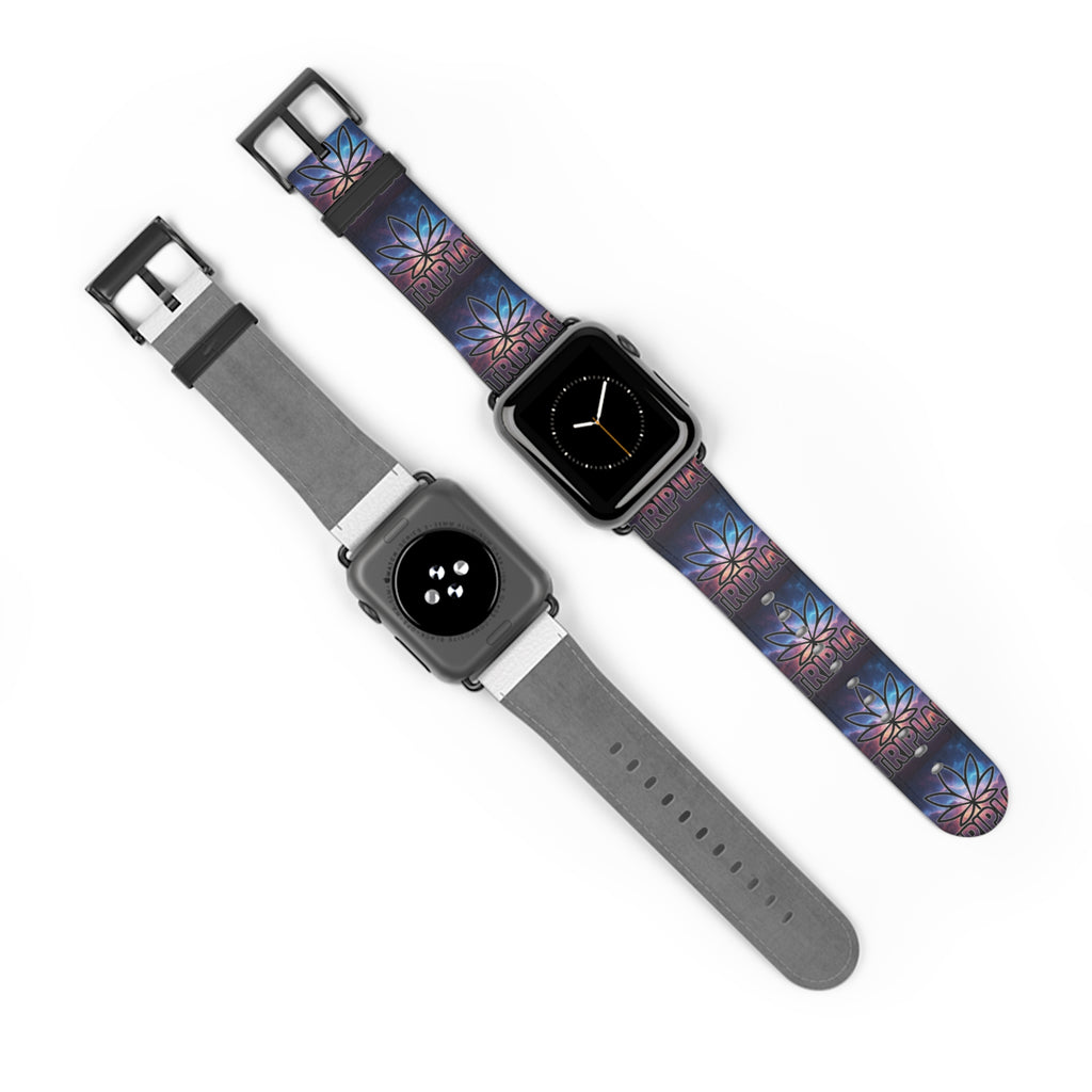 Fireworks Lotus Watch Band — Floral Galaxy Apple Watch Strap