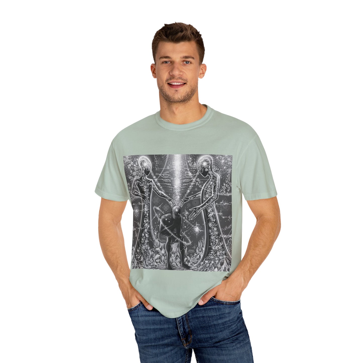 Unisex Garment-Dyed T-shirt👍