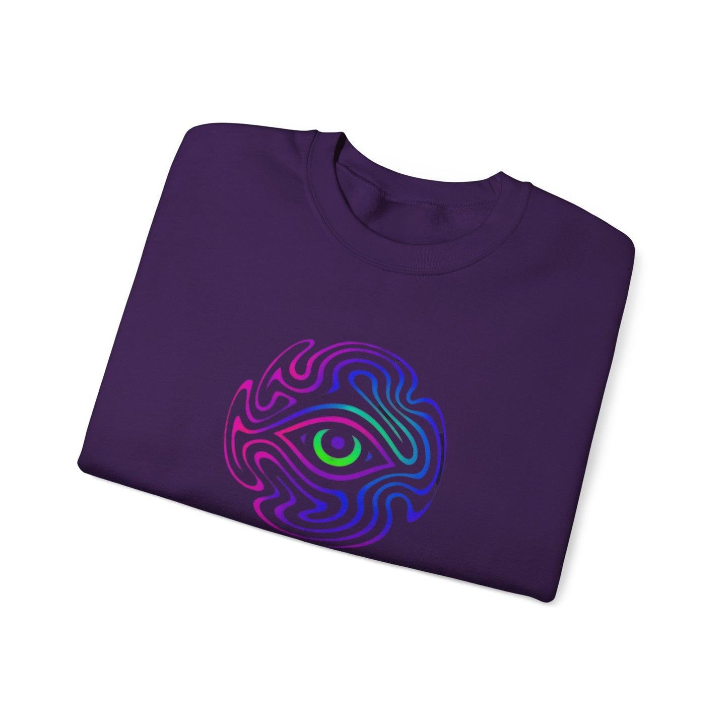 Psychedelic Trip Lab Sweatshirt, Unisex Crewneck, Cozy Gift for Festival Lovers, Casual Wear, Street Style