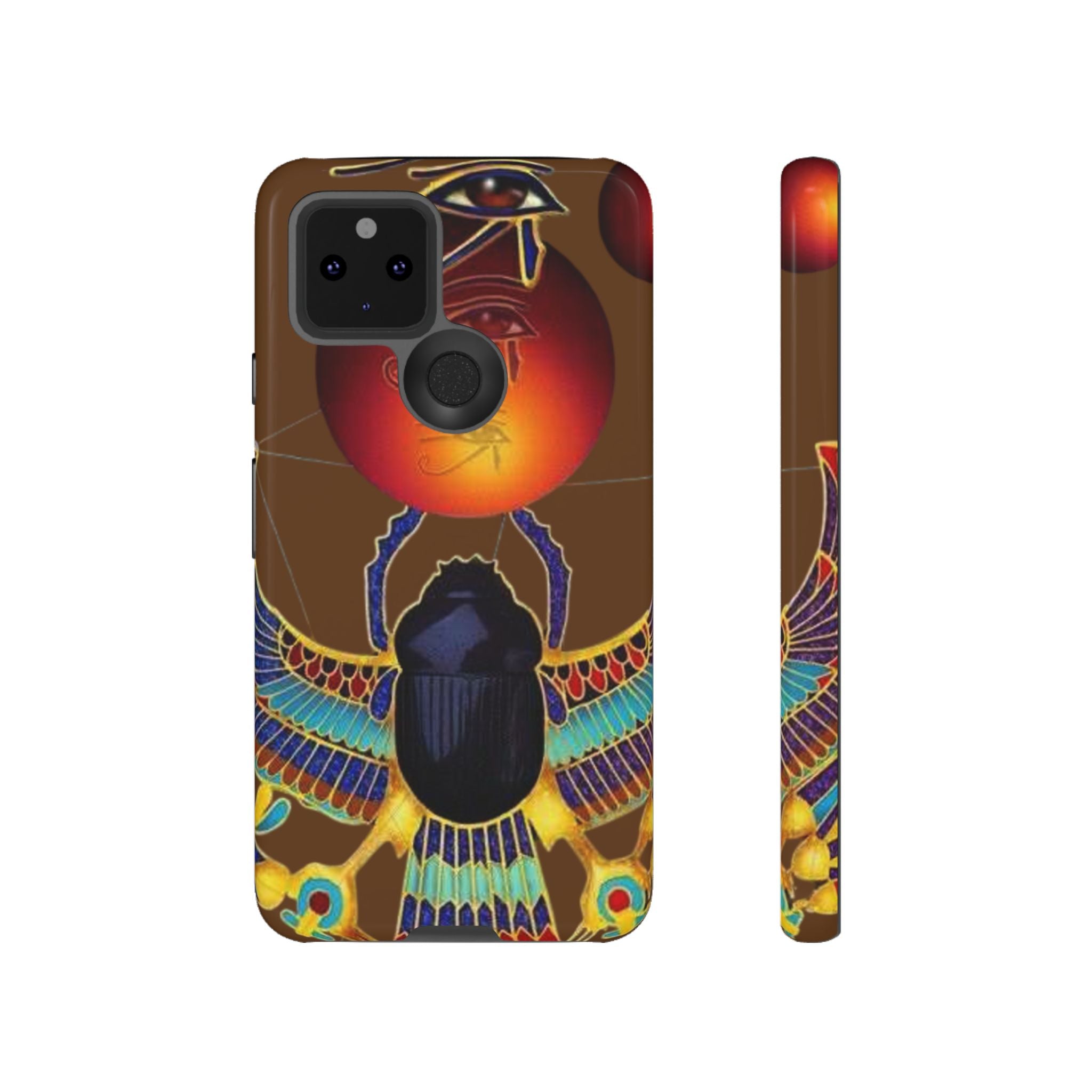 Egyptian Scarab Phone Case | Tough Cases for Unique Style, Protective Cases, Artistic Phone Covers, Gifts for Art Lovers