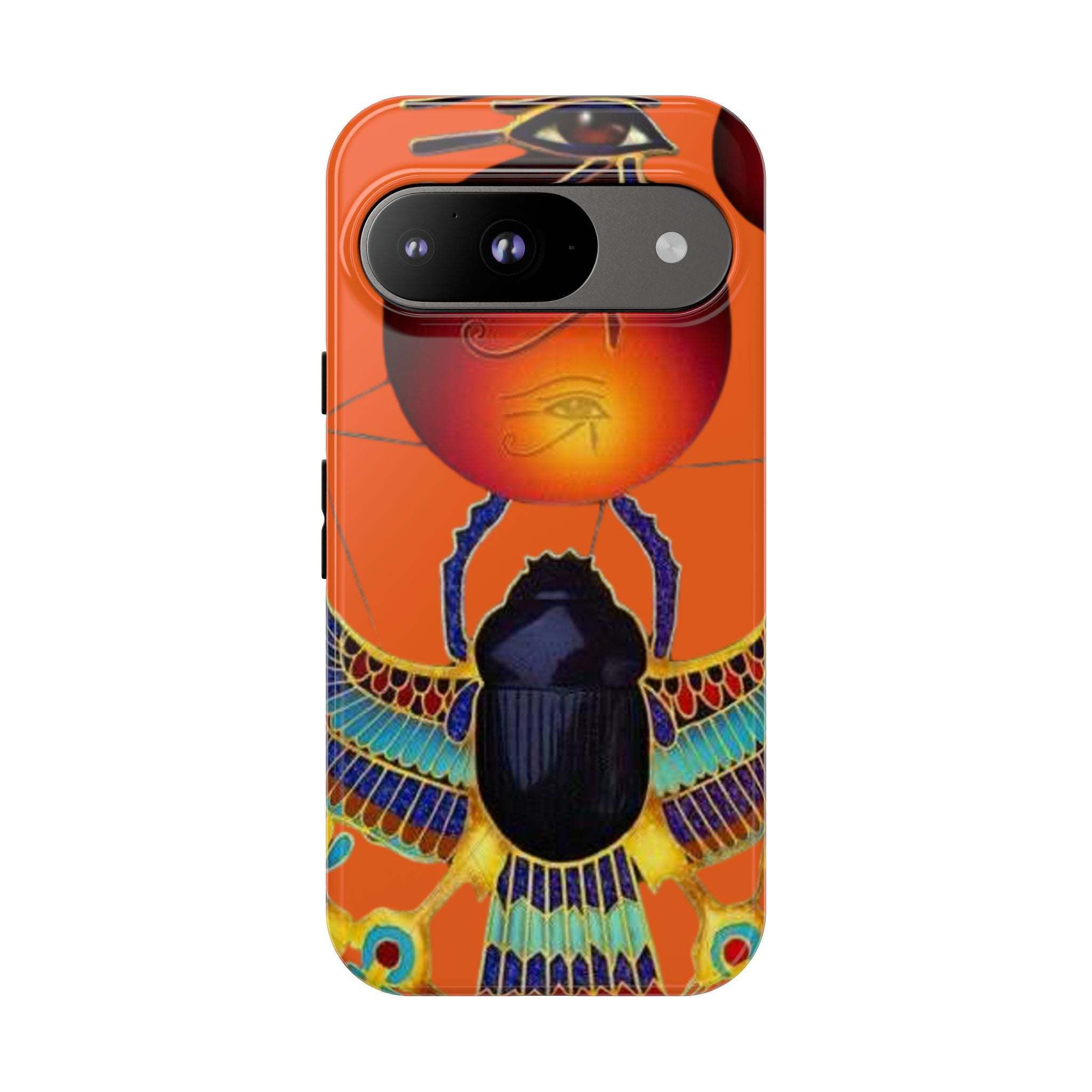 Egyptian-Inspired Phone Case, Tough Phone Cover, Unique Protective Case, Gift for Her, Vibrant Egyptian Art