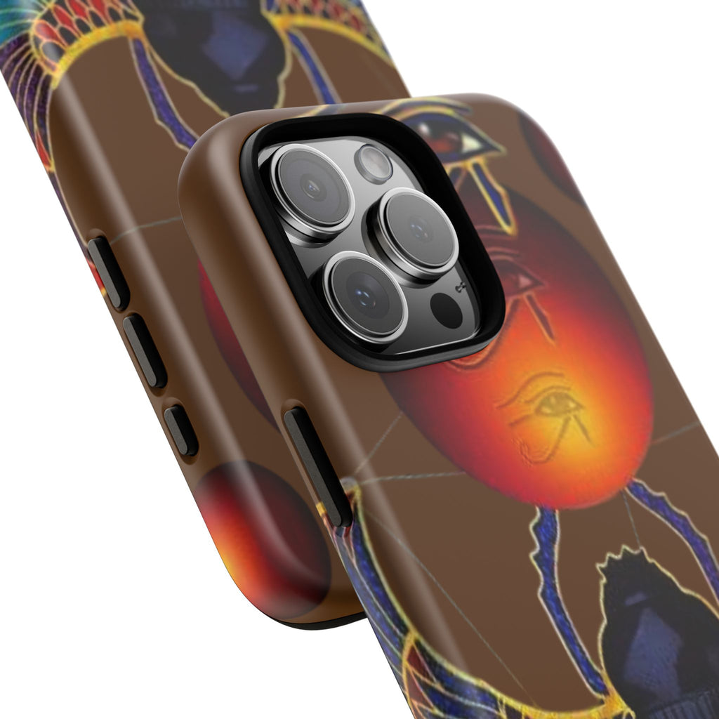 Egyptian Scarab Phone Case | Tough Cases for Unique Style, Protective Cases, Artistic Phone Covers, Gifts for Art Lovers