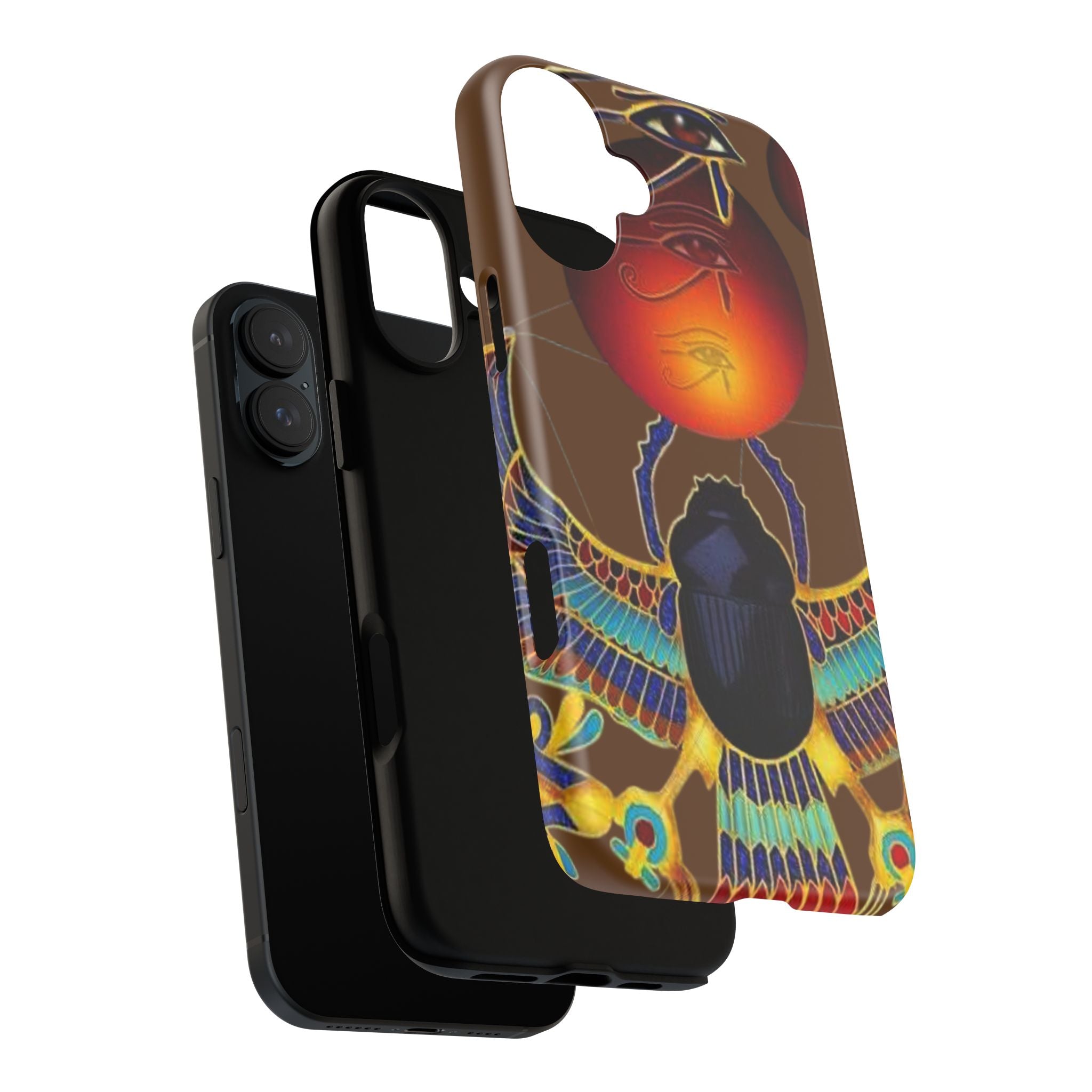 Egyptian Scarab Phone Case | Tough Cases for Unique Style, Protective Cases, Artistic Phone Covers, Gifts for Art Lovers