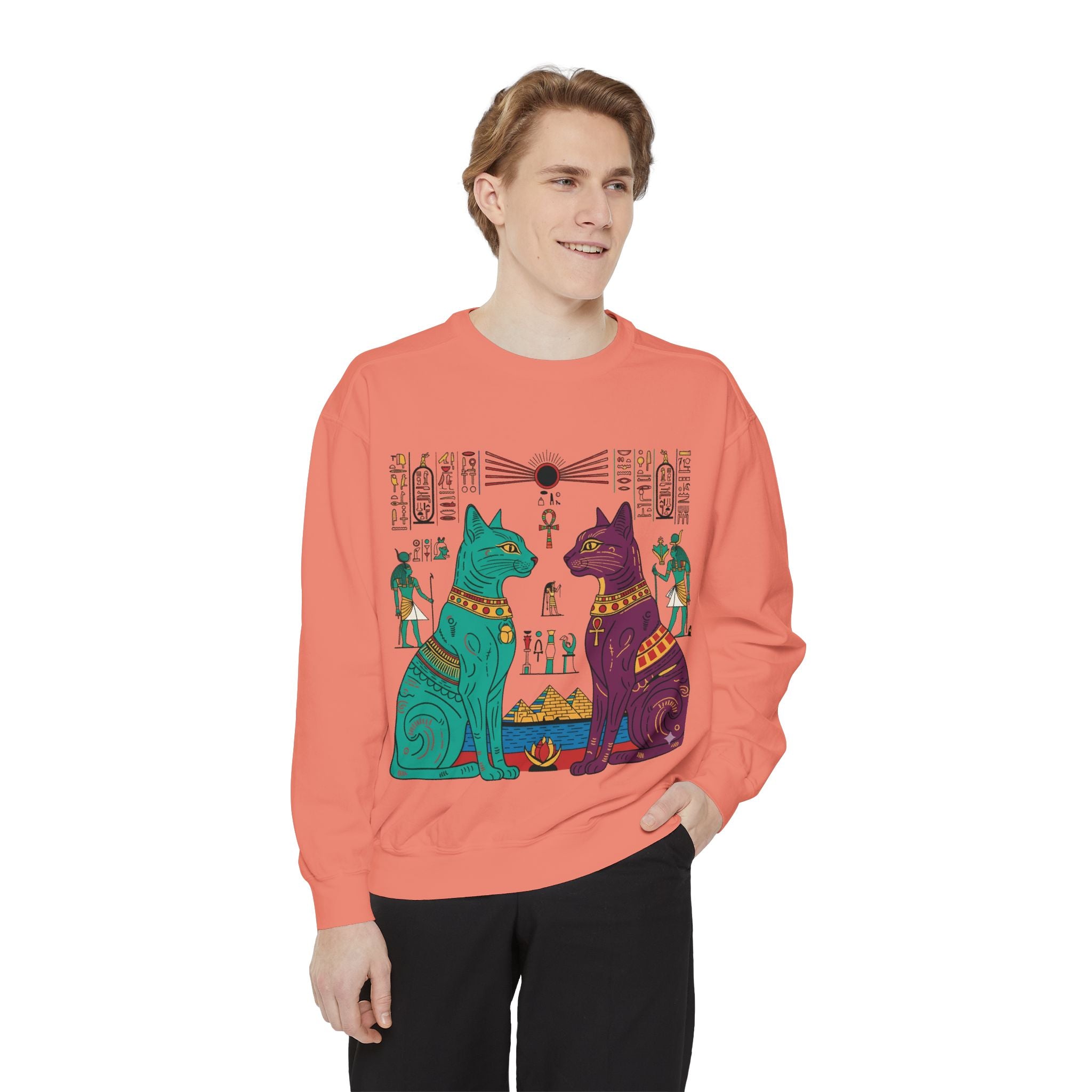 Egyptian cats Sweatshirt
