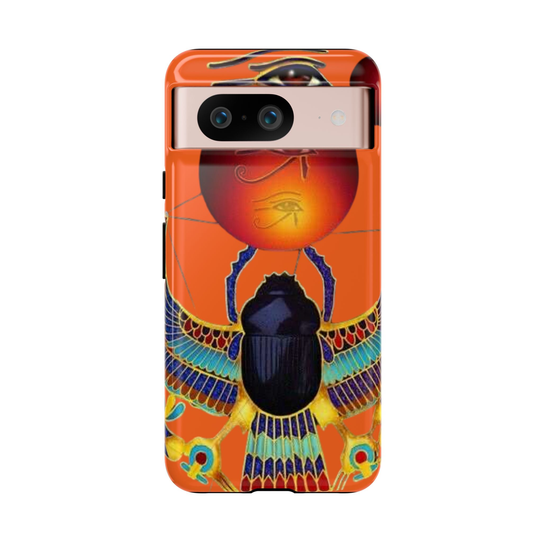 Egyptian-Inspired Phone Case, Tough Phone Cover, Unique Protective Case, Gift for Her, Vibrant Egyptian Art