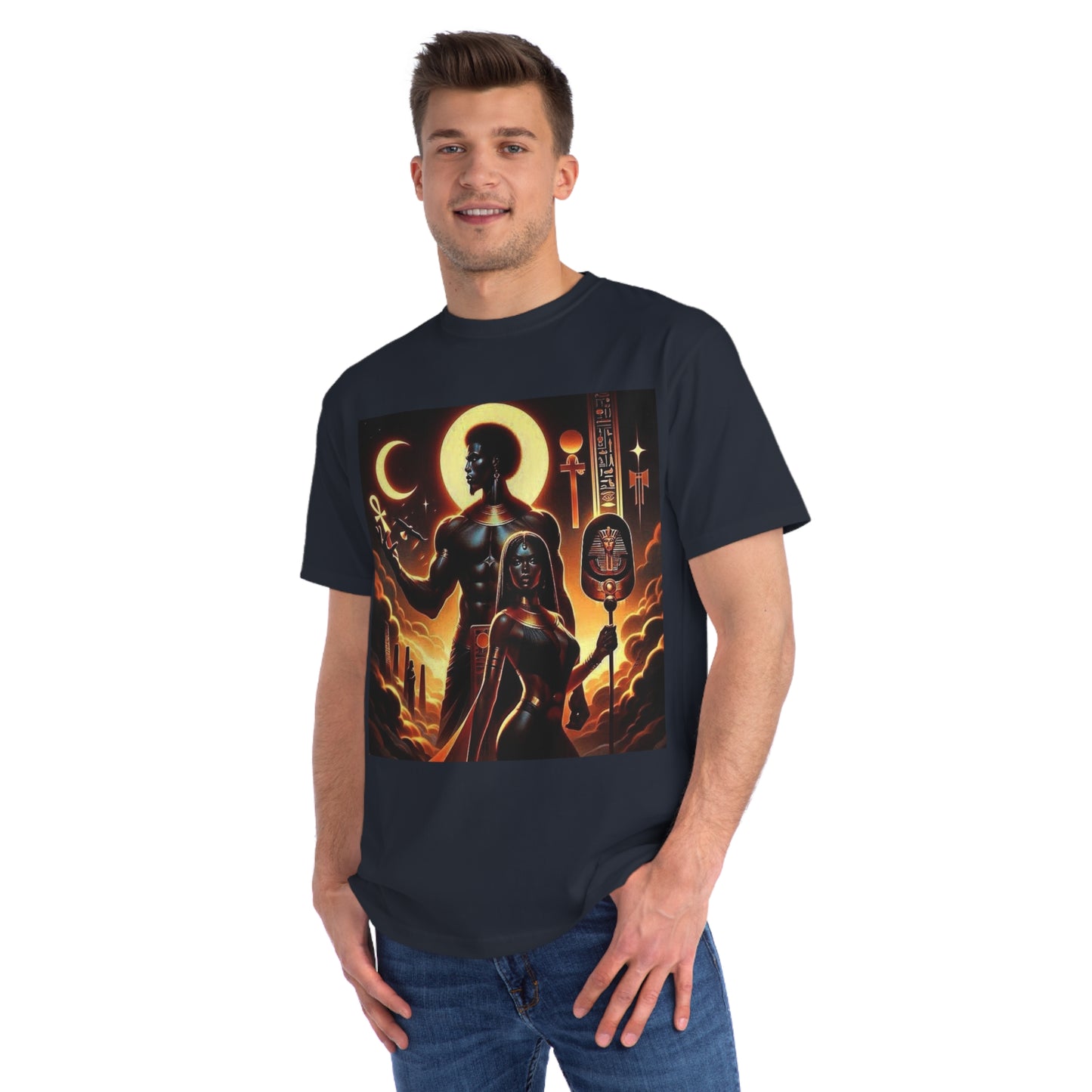 Vibrant Afrocentric Unisex T-Shirt, Cultural Pride Tee, Affirmation Clothing, Gift for Him/Her, Black History T-Shirt