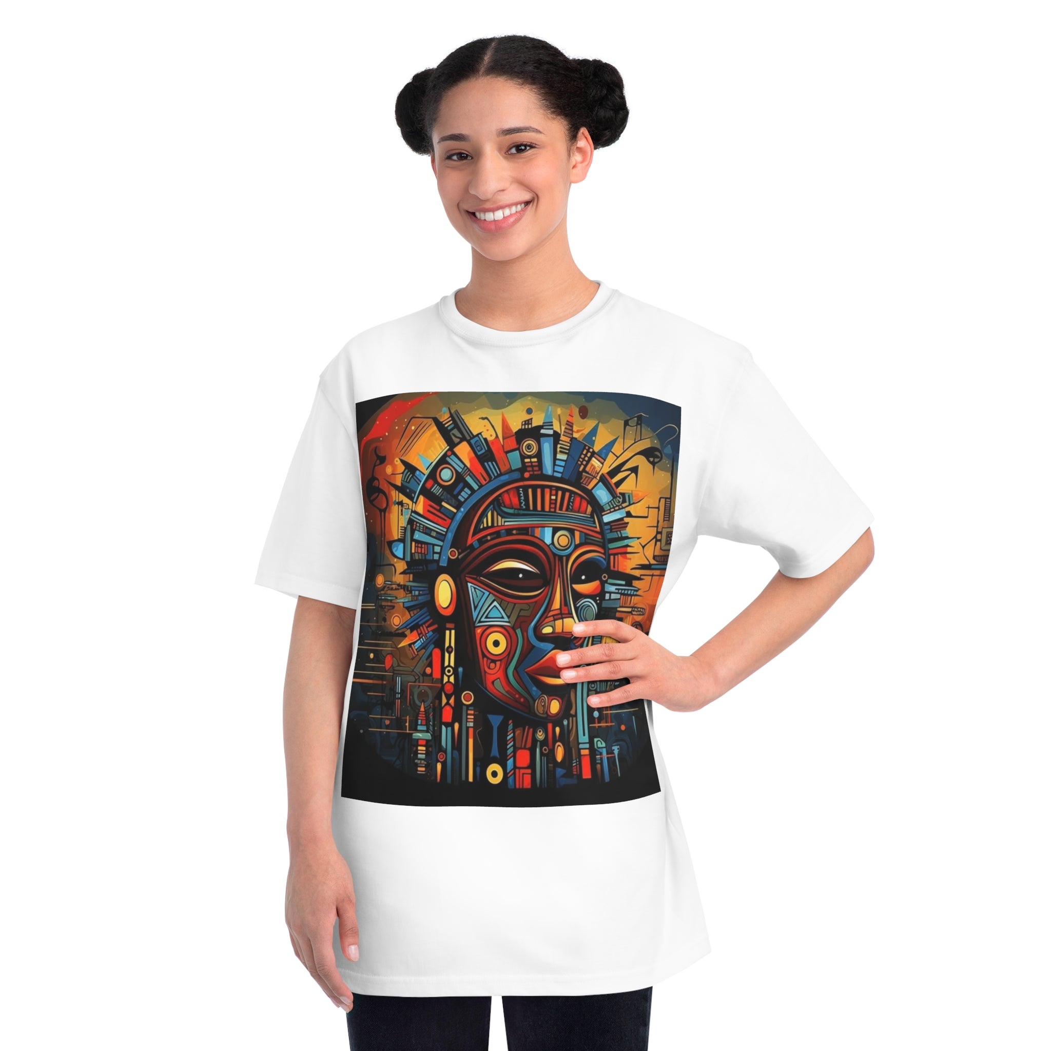 Vibrant Graphic Tee for Art😎💯💥🤩🔖🆘️ Lovers, Unisex Organic T-Shirt, Unique Gifts, Casual Wear, Bohemian Style, Eco-Friendly Fashion