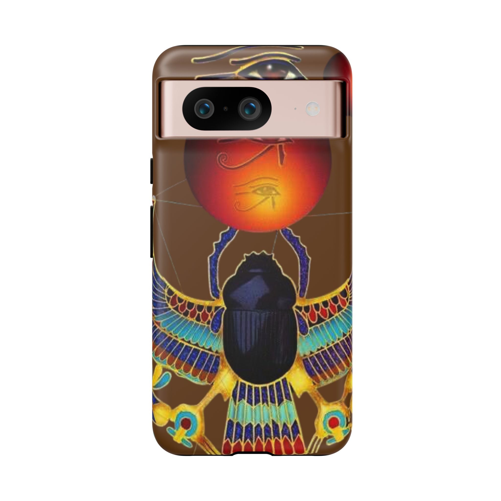 Egyptian Scarab Phone Case | Tough Cases for Unique Style, Protective Cases, Artistic Phone Covers, Gifts for Art Lovers