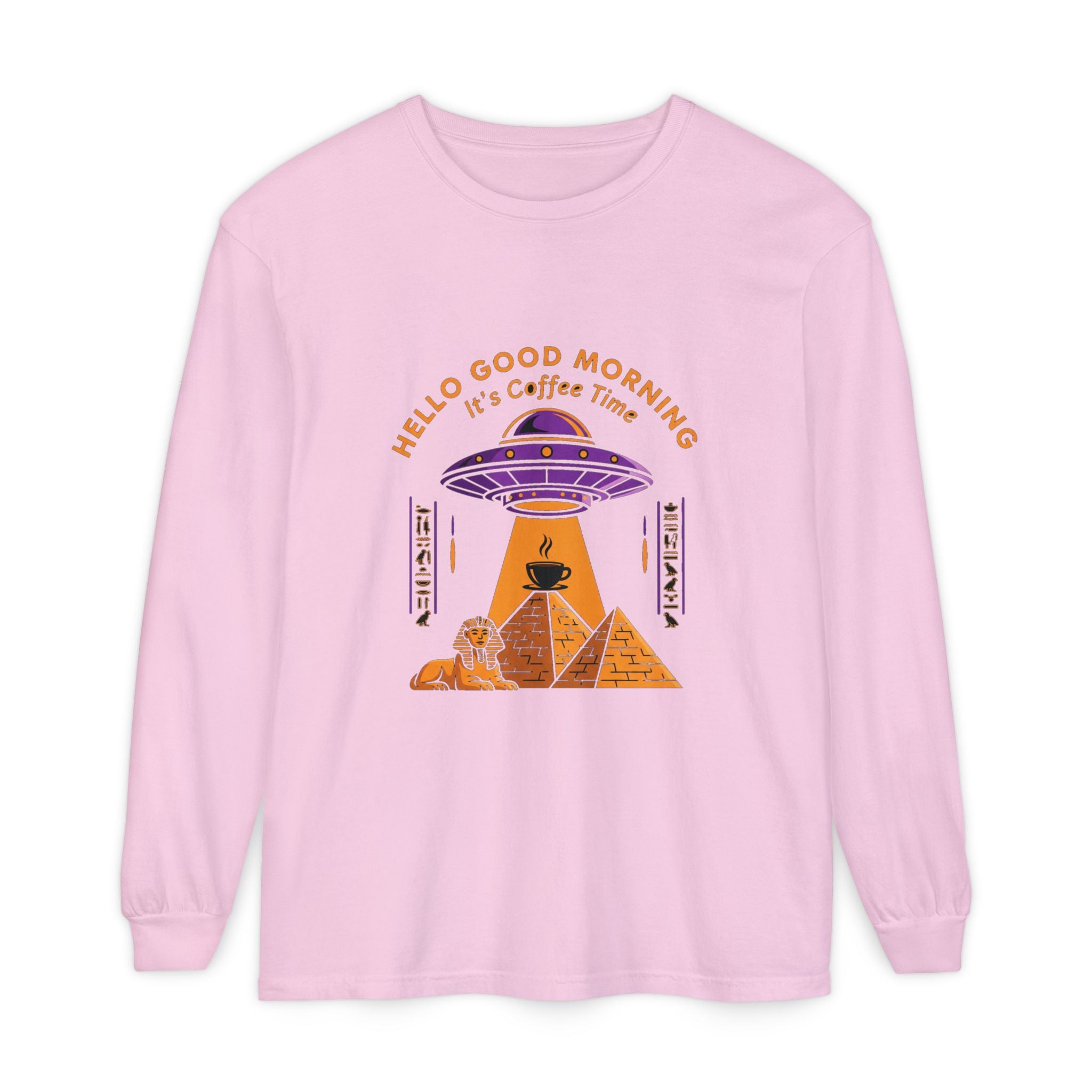 Unisex Garment-dyed Long Sleeve T-Shirt