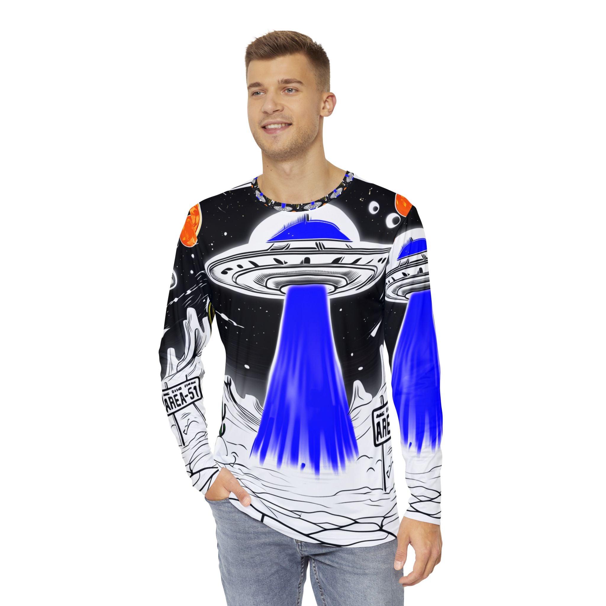 Men's Long Sleeve Shirt (AOP)