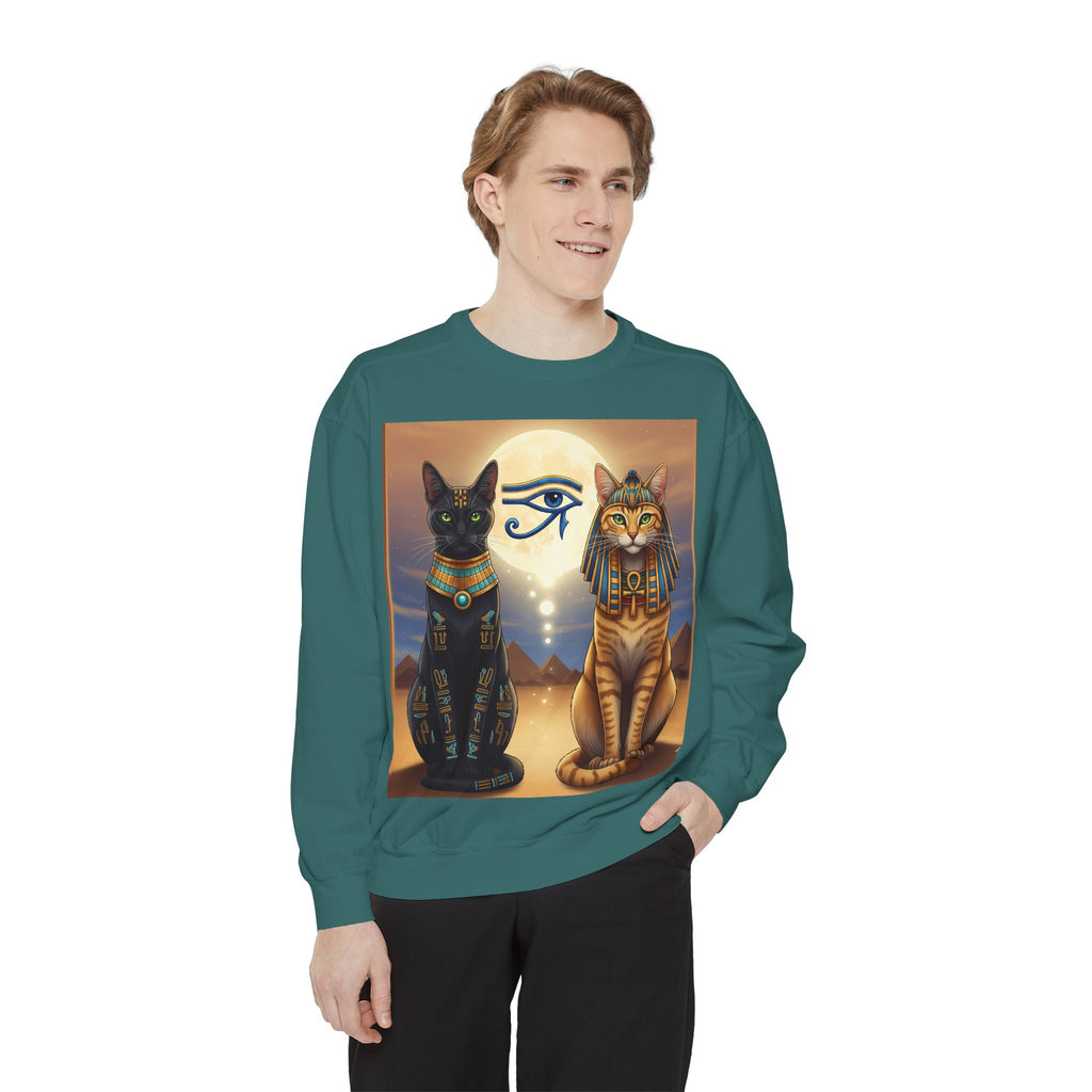 Egyptian Cats Sweatshirt