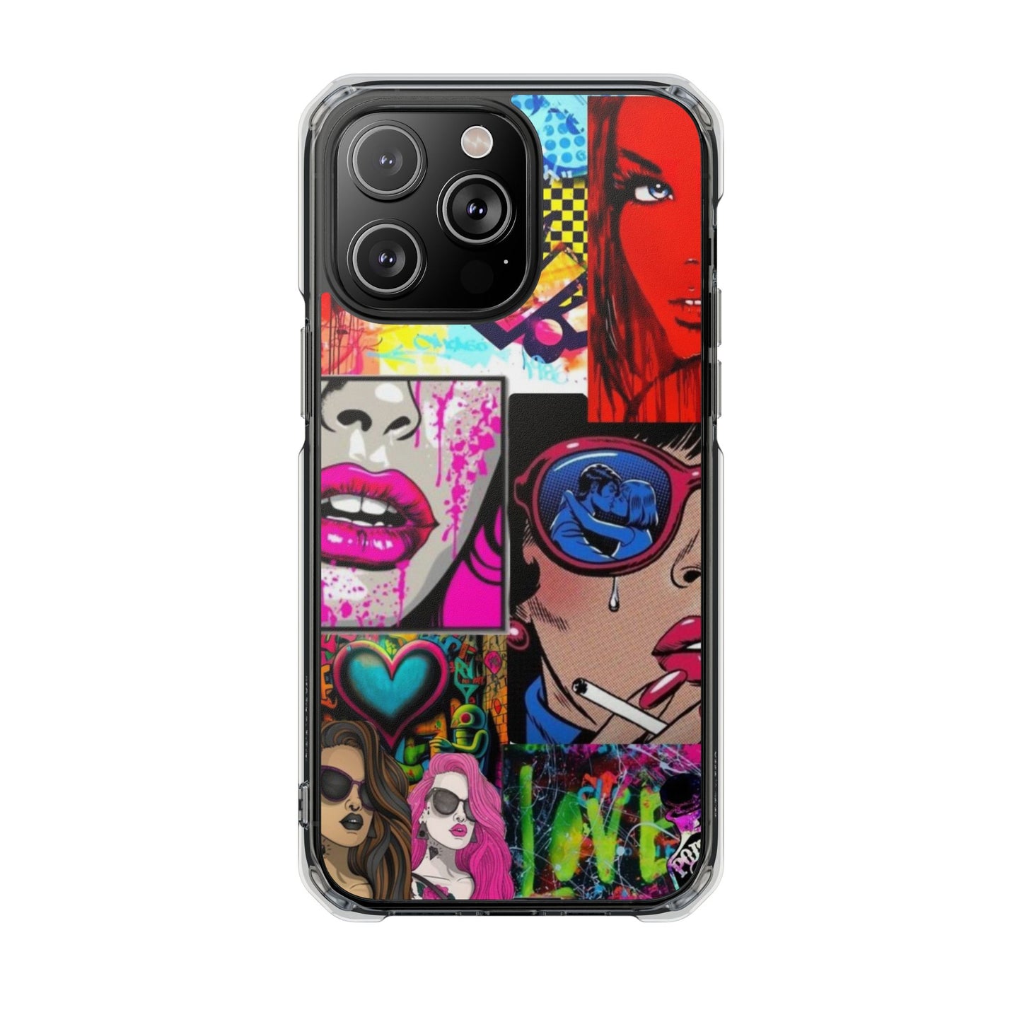 Magnetic Clear Impact Cases