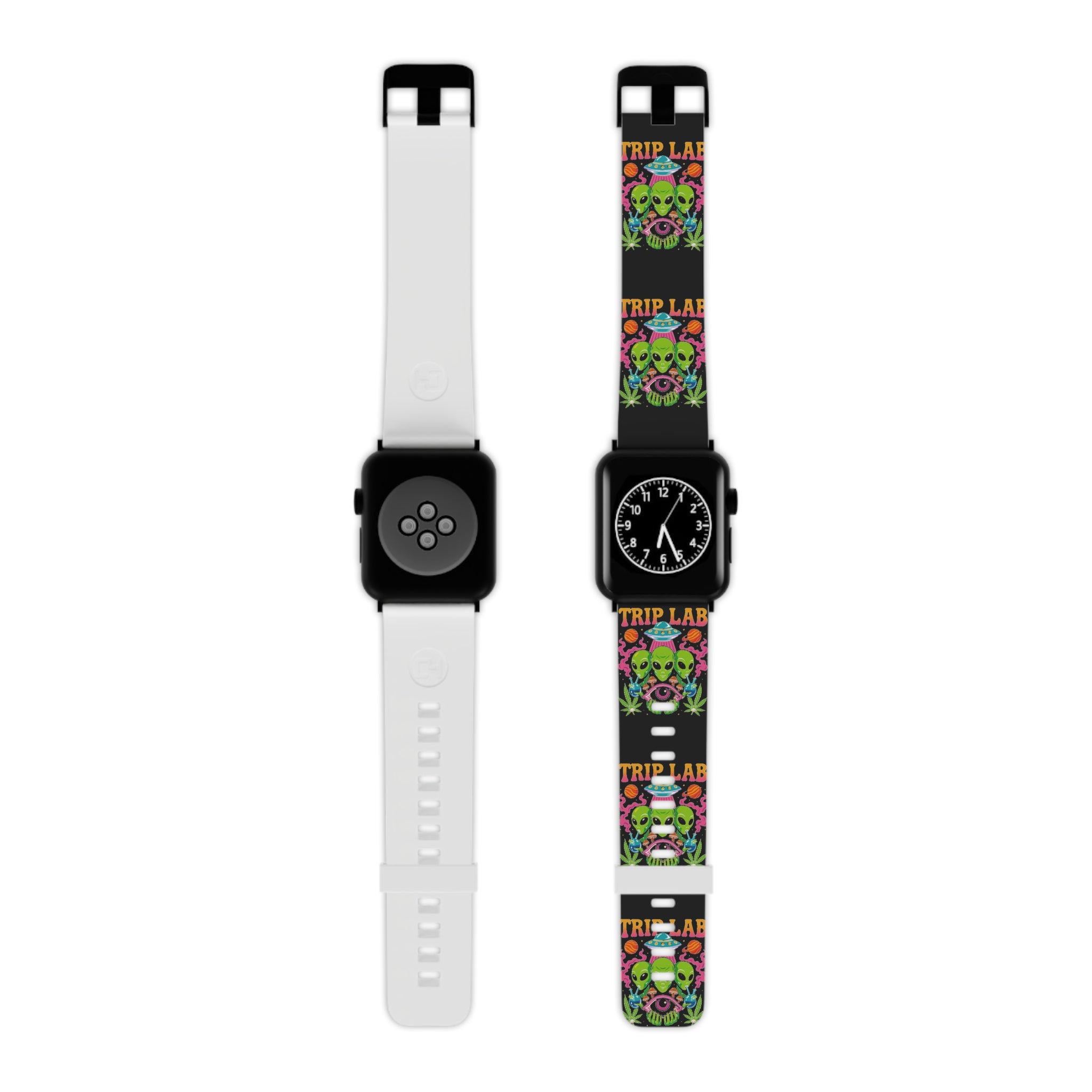 Vibrant Apple Watch Band - Festival Vibes, Trip Lab Design, Colorful Accessories for Music Lovers, Unique Gift Idea, Boho Style