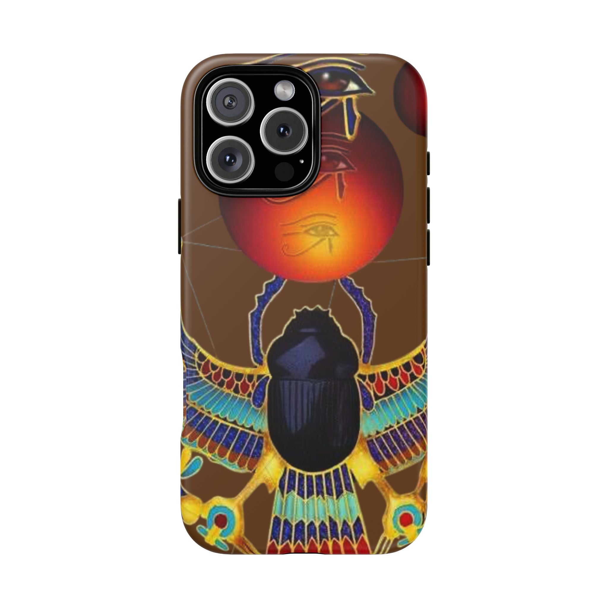 Egyptian Scarab Phone Case | Tough Cases for Unique Style, Protective Cases, Artistic Phone Covers, Gifts for Art Lovers