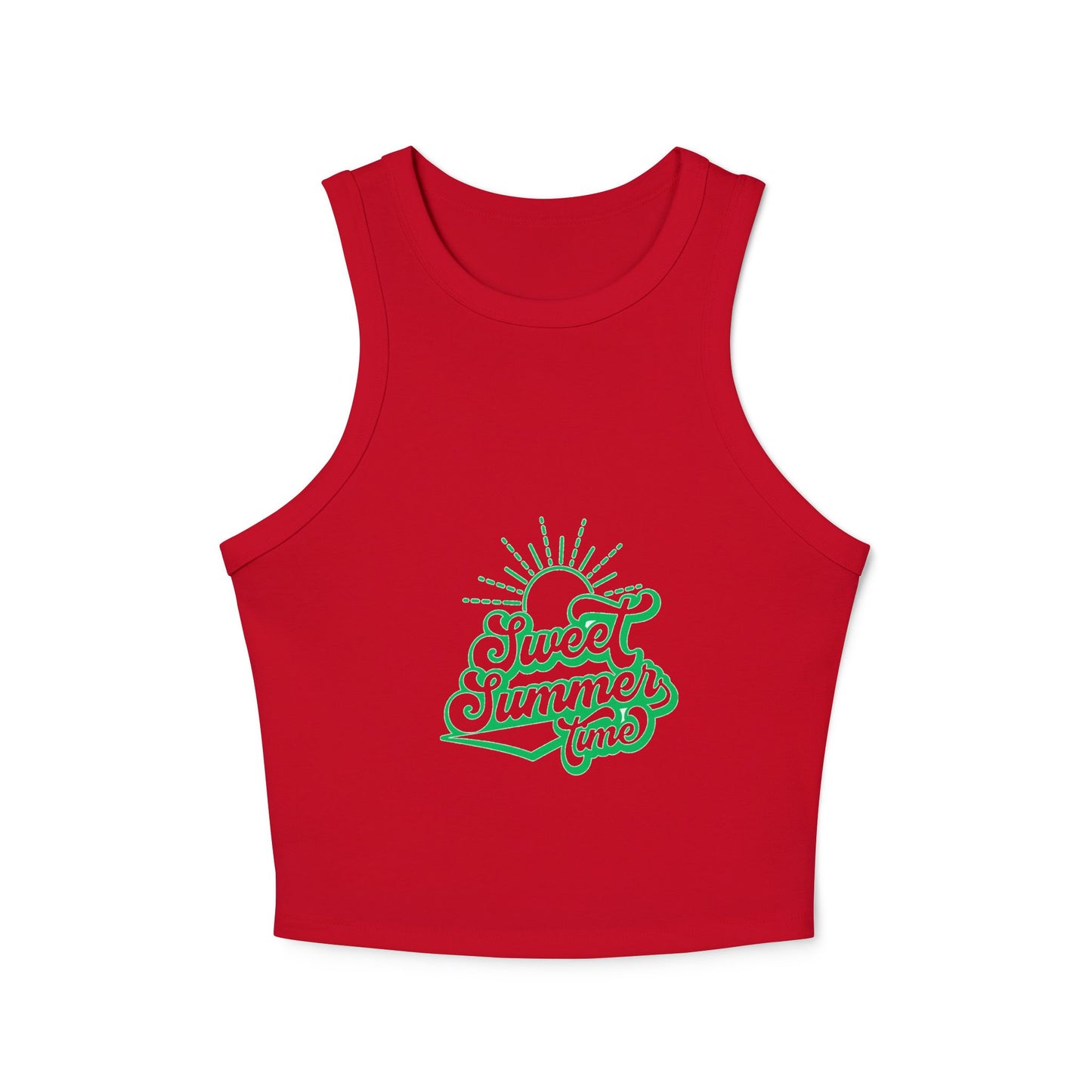 Women's Micro Rib Racer Tank Top