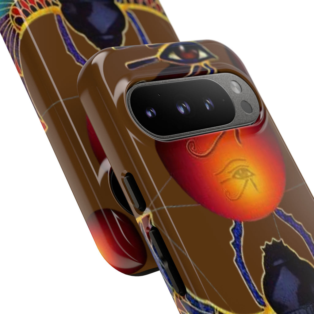 Egyptian Scarab Phone Case | Tough Cases for Unique Style, Protective Cases, Artistic Phone Covers, Gifts for Art Lovers
