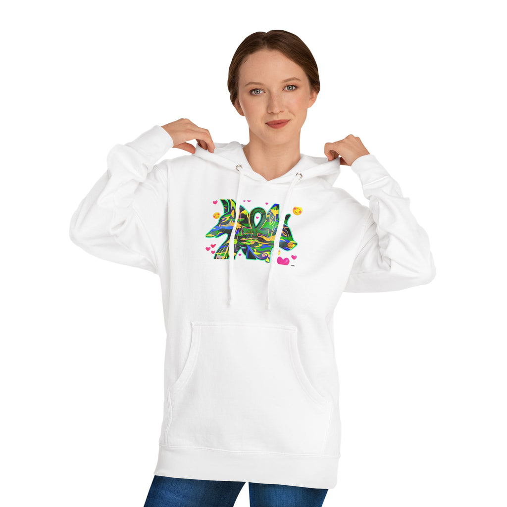 Vibrant Unisex Hooded Sweatshirt with Colorful Abstract Design, Cozy Streetwear, Gift for Art Lovers, Casual Wear, Trendy Style, [...]