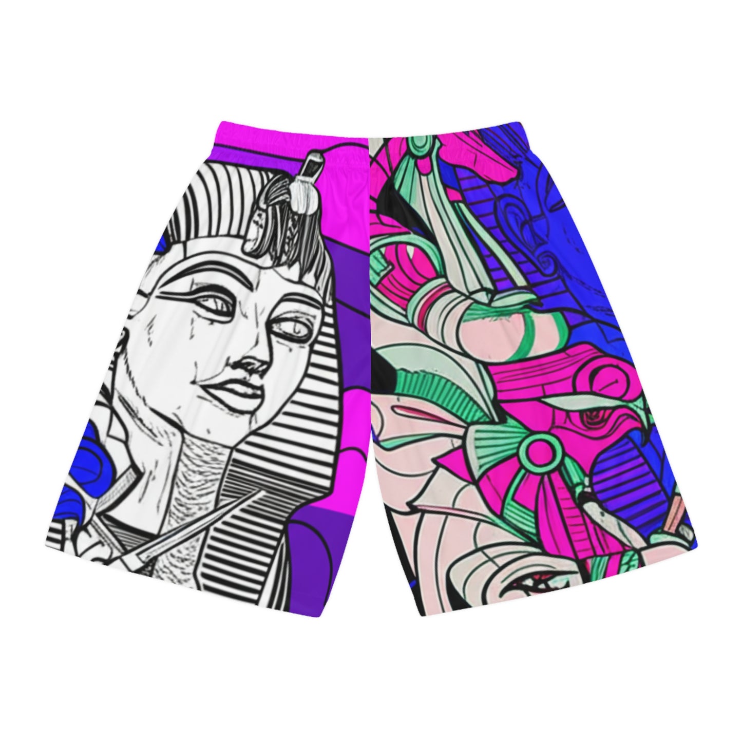 Colorful Egyptian-Inspired Basketball Shorts, Unique Athletic Wear for Men, Stylish Gym Shorts, Outdoor Leisure Shorts, Vibrant Summer [...]