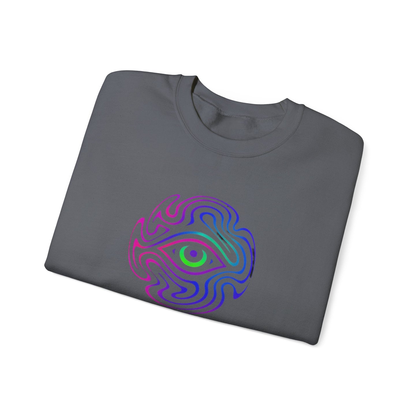 Psychedelic Trip Lab Sweatshirt, Unisex Crewneck, Cozy Gift for Festival Lovers, Casual Wear, Street Style