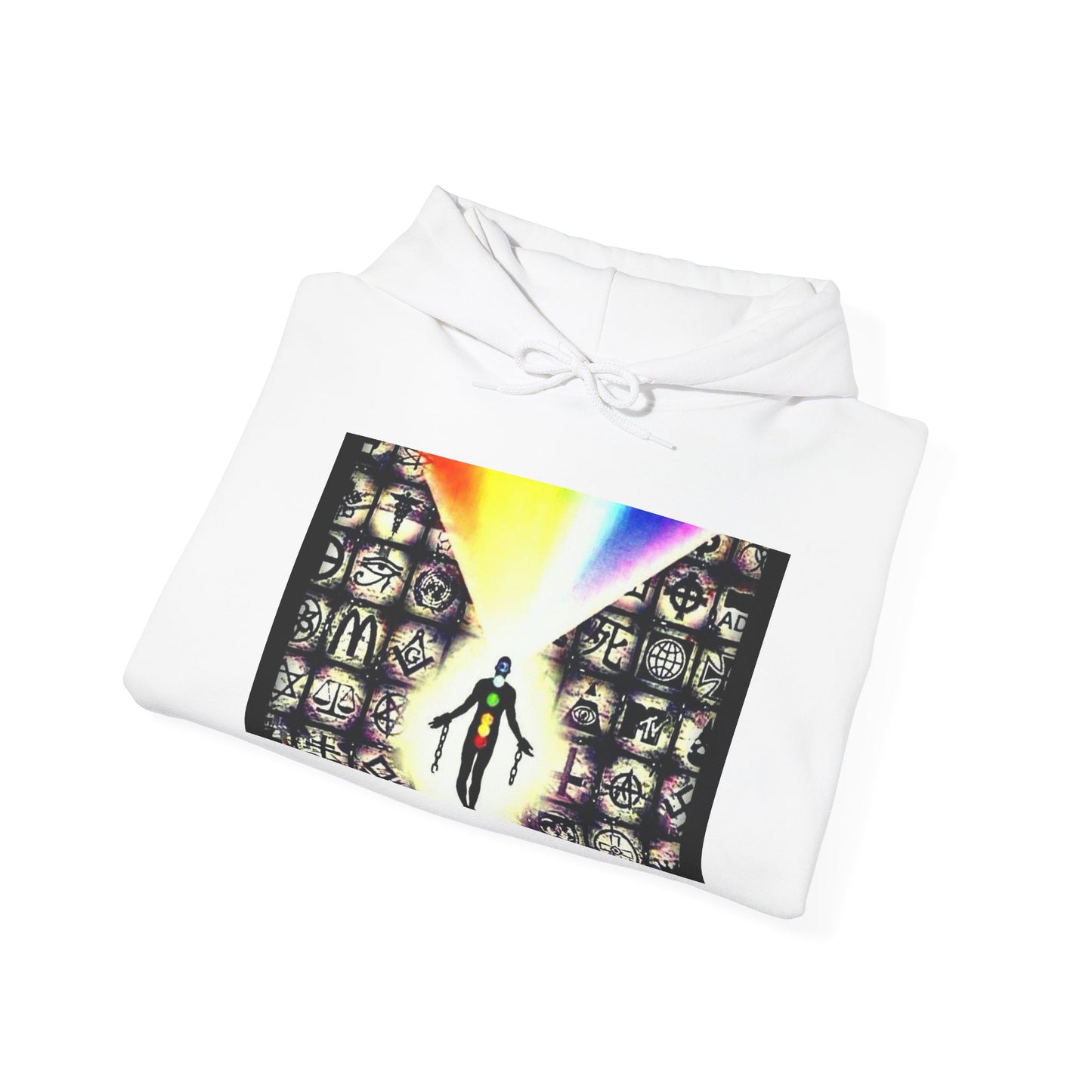 Cosmic Adventure Unisex Hooded Sweatshirt - Heavy Blend™