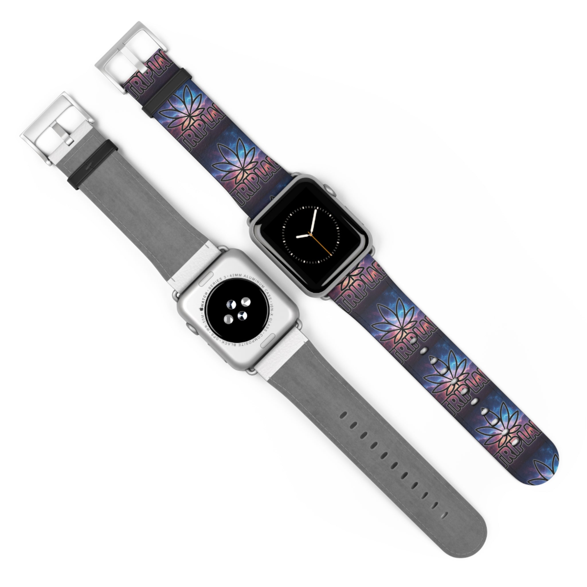 Fireworks Lotus Watch Band — Floral Galaxy Apple Watch Strap